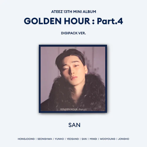 ATEEZ - GOLDEN HOUR PART.4 (Digipack Ver) - Image 7