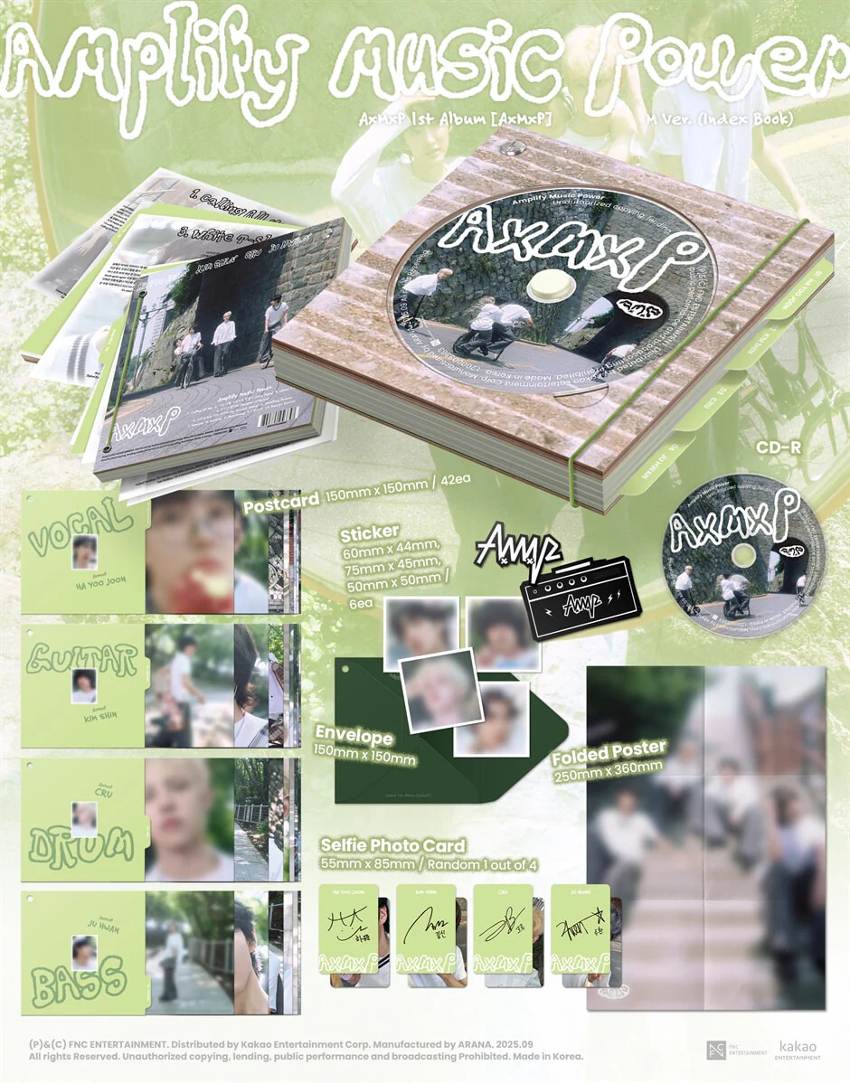 AxMxP - AxMxP (M Ver. / Index Book Ver.) - Image 2
