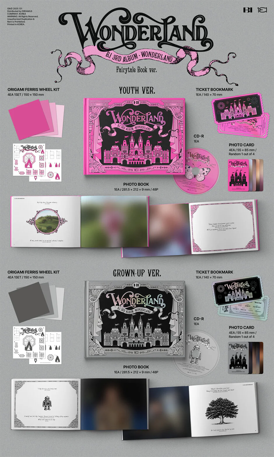 B.I - WONDERLAND (Fairy Tale Ver.) - Image 2