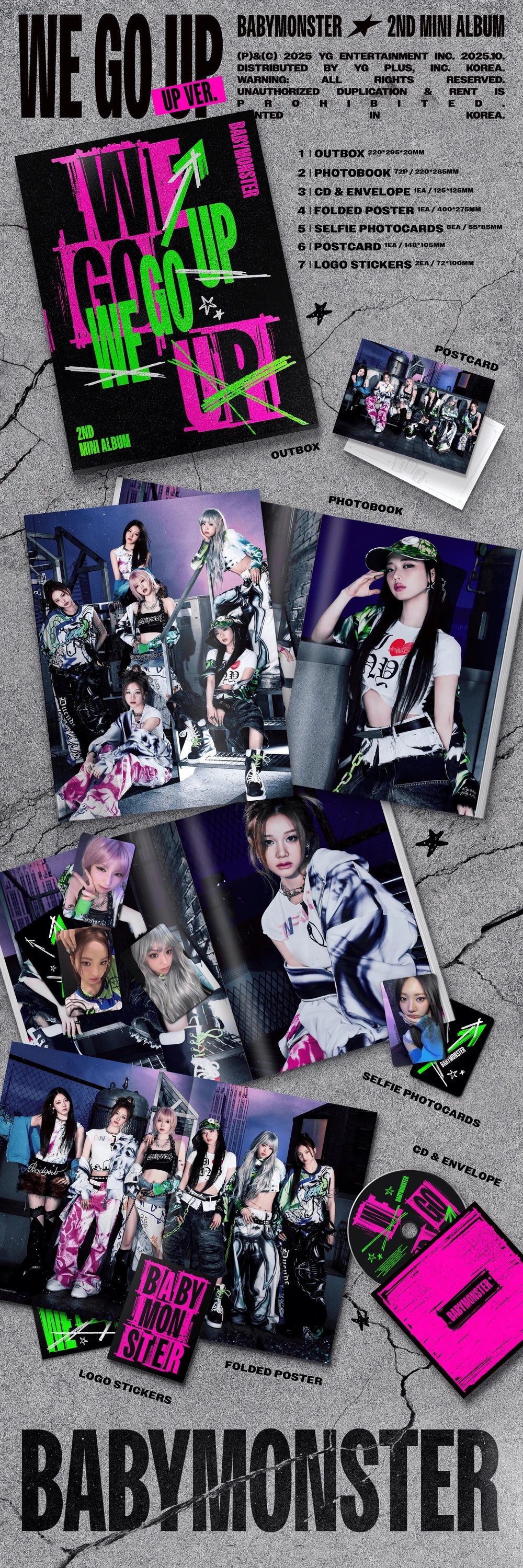 BABYMONSTER - WE GO UP (UP Ver.) - Image 2