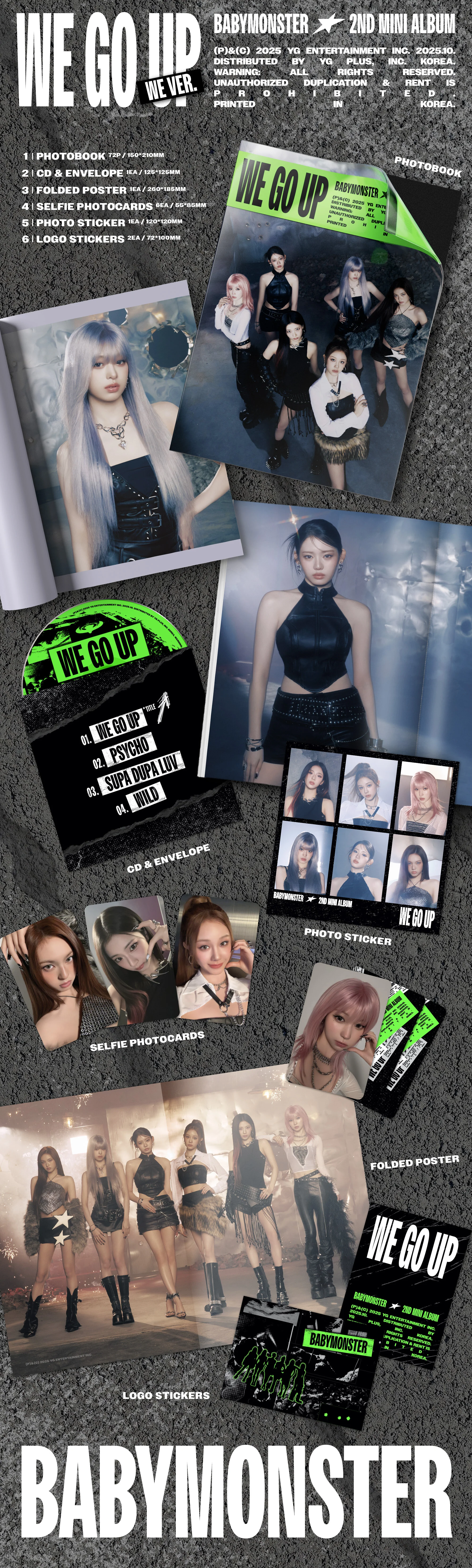 BABYMONSTER - WE GO UP (WE Ver.) - Image 2
