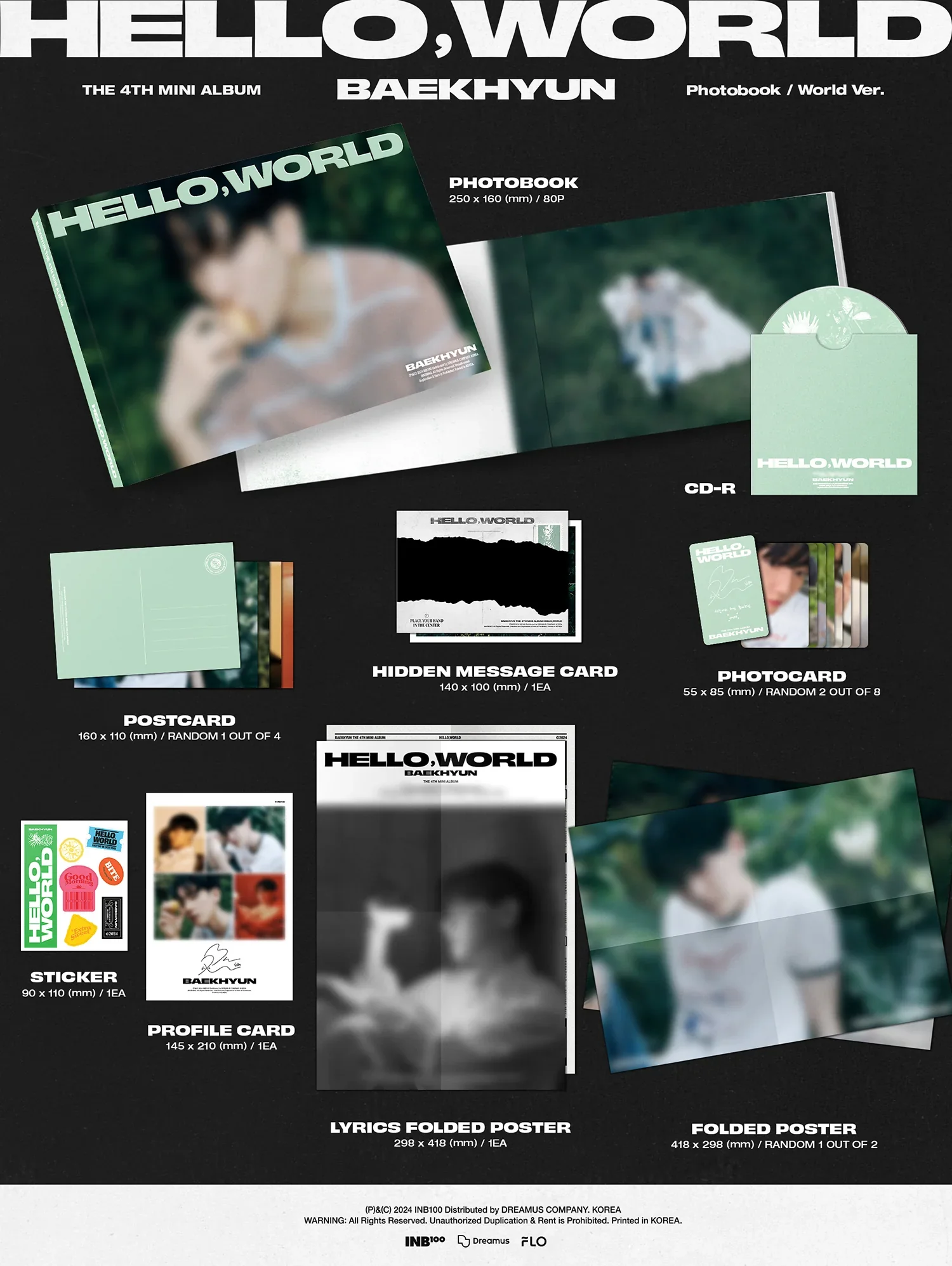BAEKHYUN (EXO) - Hello, World (Photobook Ver) - Image 2