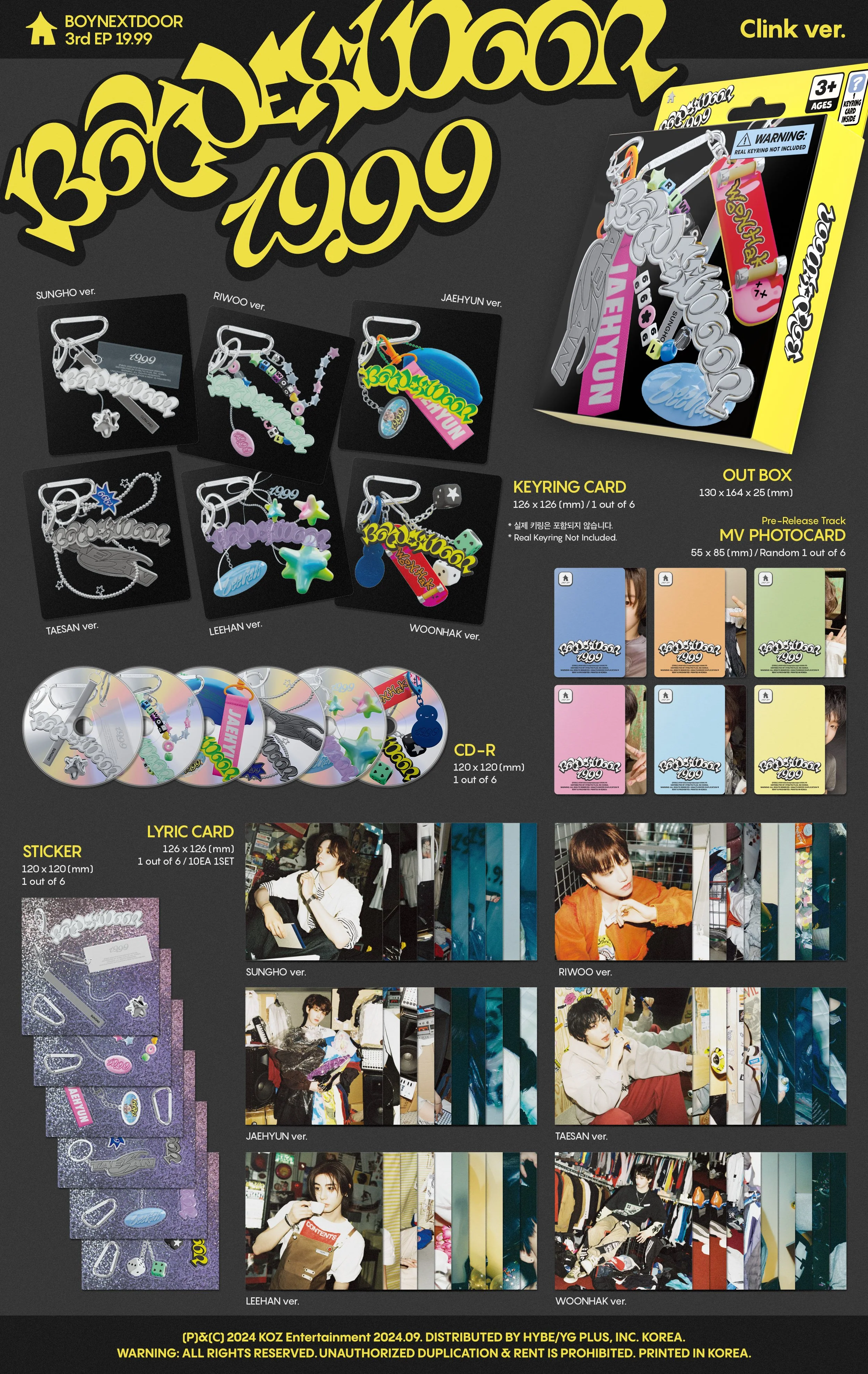 BOYNEXTDOOR - 19.99 (Clink ver.) - Image 2