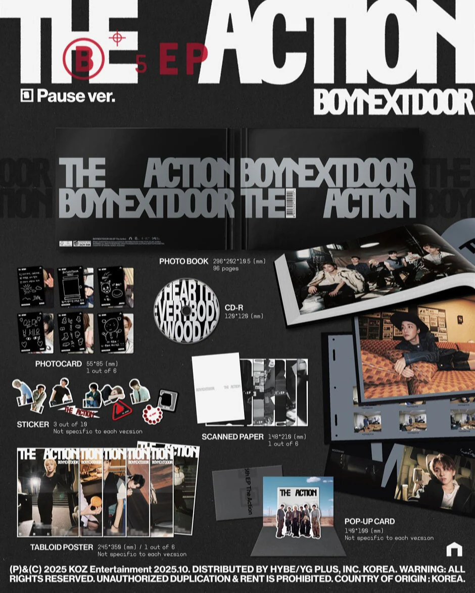 BOYNEXTDOOR - The Action (Photobook Ver.) - Image 4
