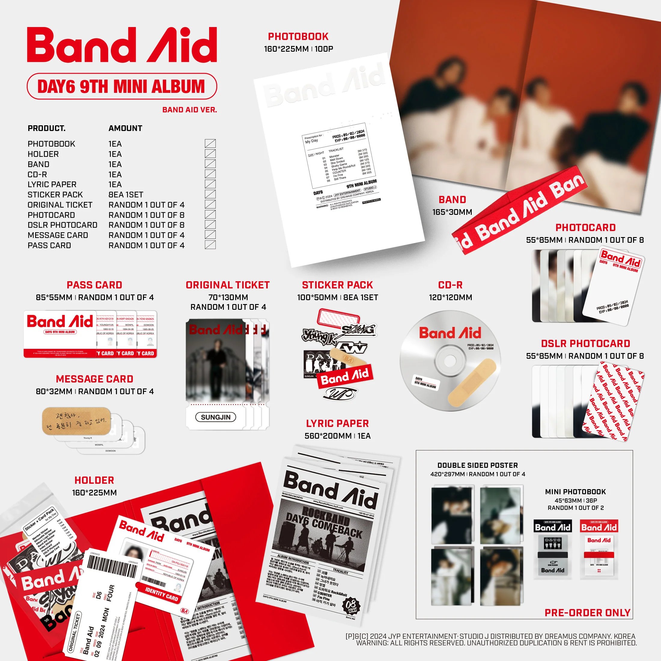 DAY6 - BAND AID (Photobook Ver.) - Image 4