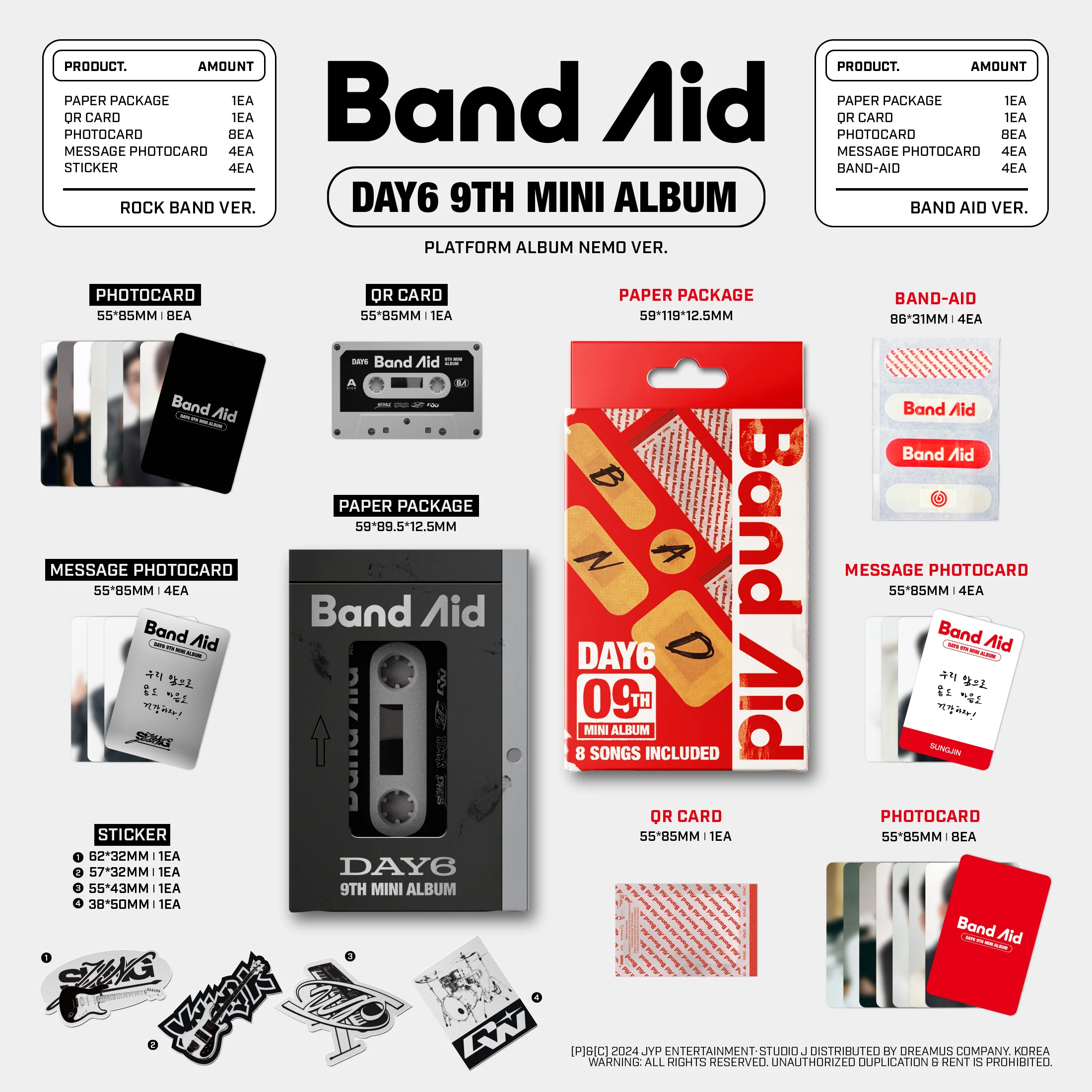 DAY6 - BAND AID (Platform Ver.) - Image 4