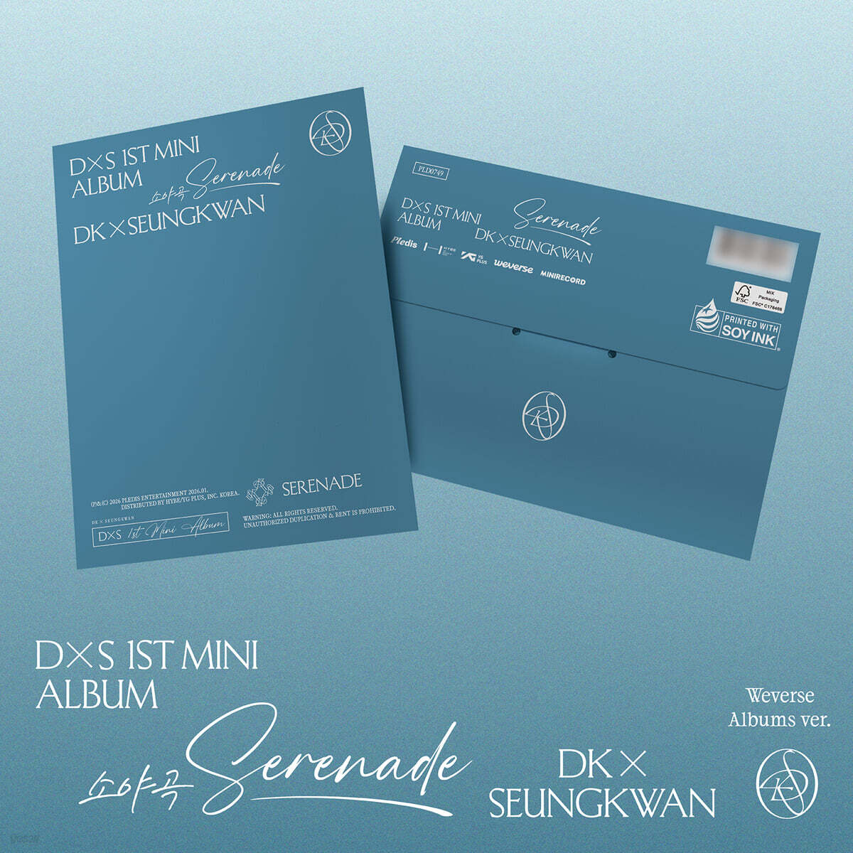 DK X SEUNGKWAN (SEVENTEEN) - Serenade (Weverse Albums Ver.)