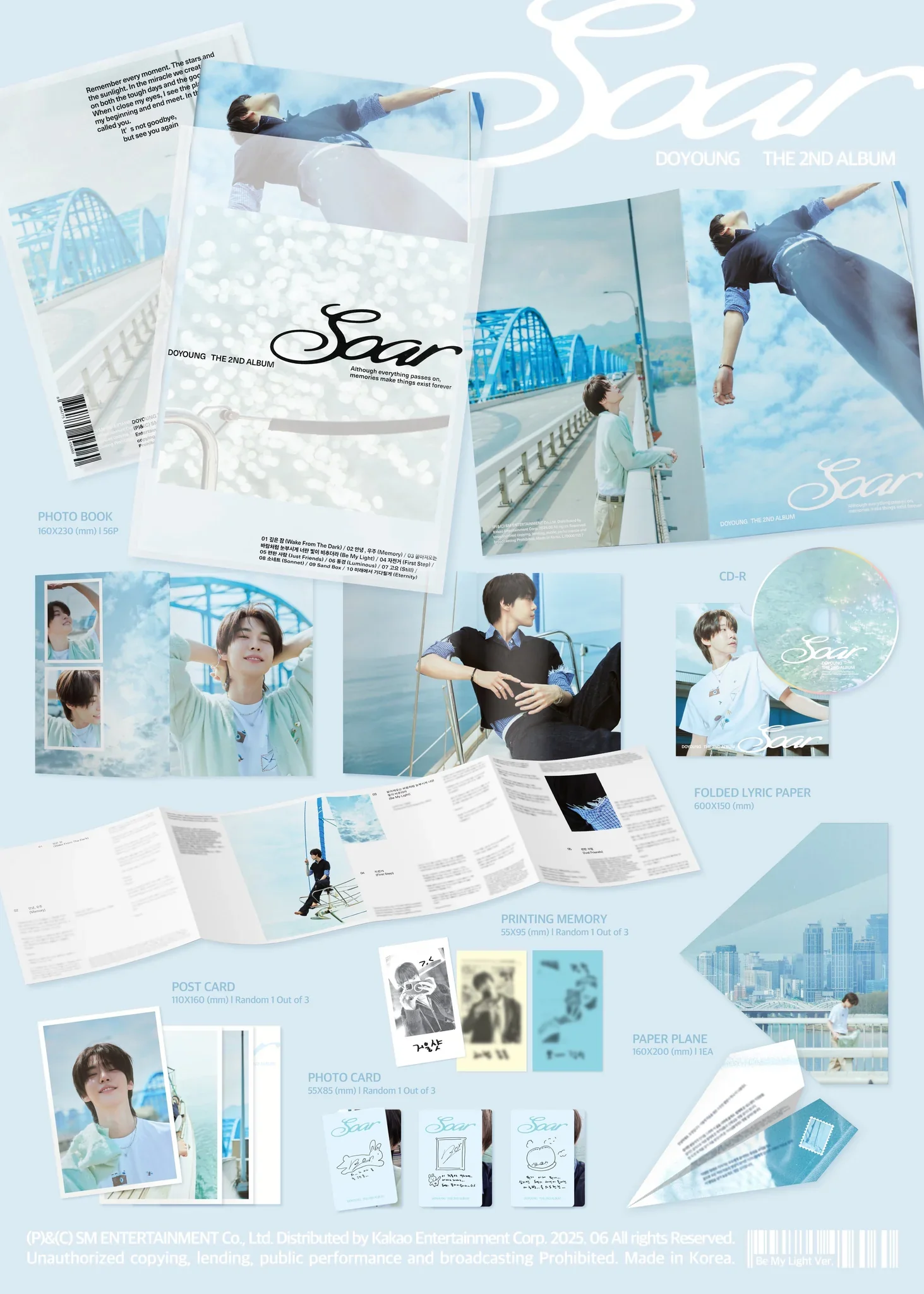 DOYOUNG - Soar (Be My Light Ver/ Digipack Ver.) - Image 2