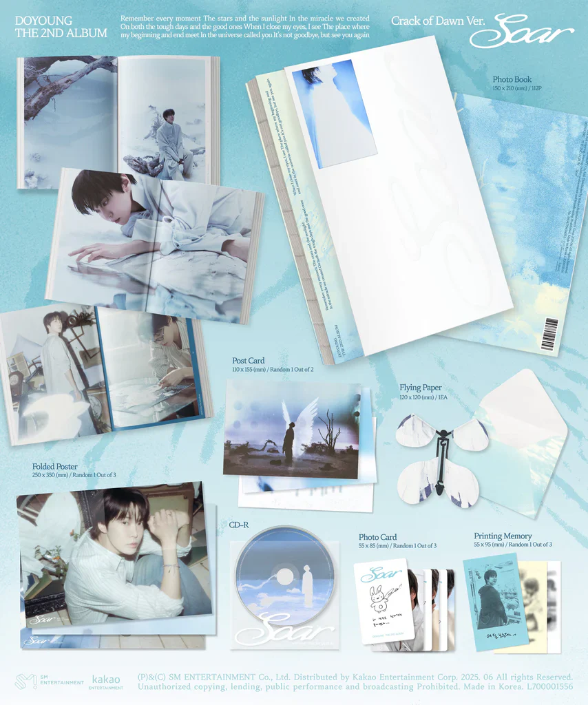 DOYOUNG - Soar (Crack of Dawn Ver/ Photobook Ver.) - Image 2