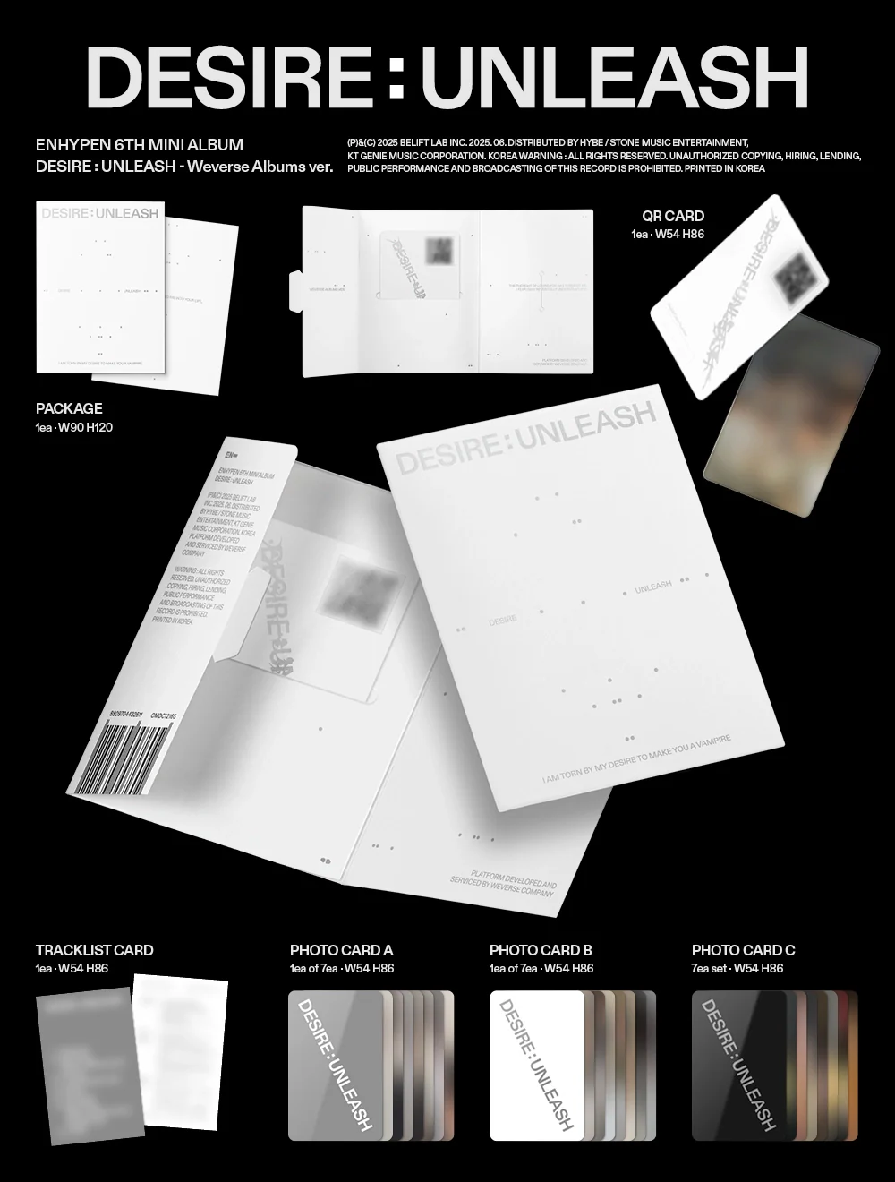 ENHYPEN - DESIRE : UNLEASH (Weverse Ver.) - Image 2