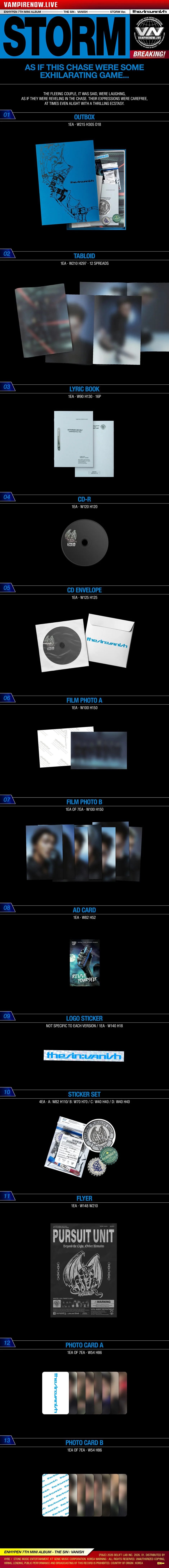 ENHYPEN - THE SIN : VANISH (Photobook Ver.) - Image 4