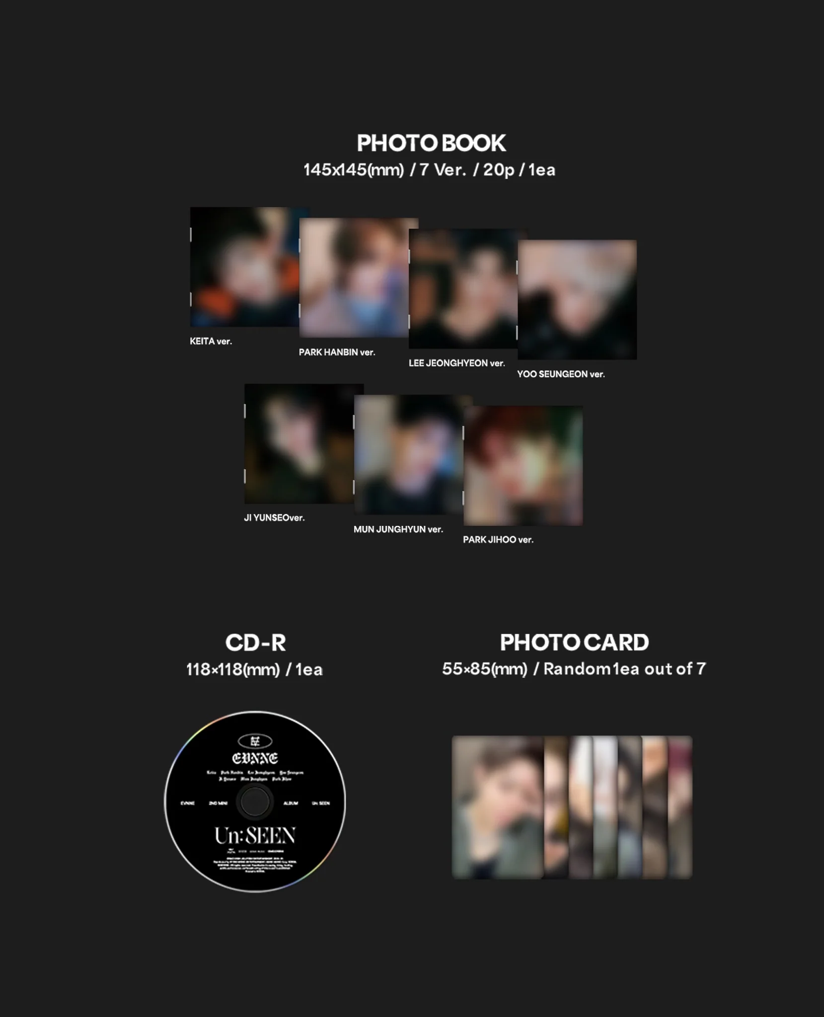EVNNE - UN:SEEN (Digipack Ver) - Image 2
