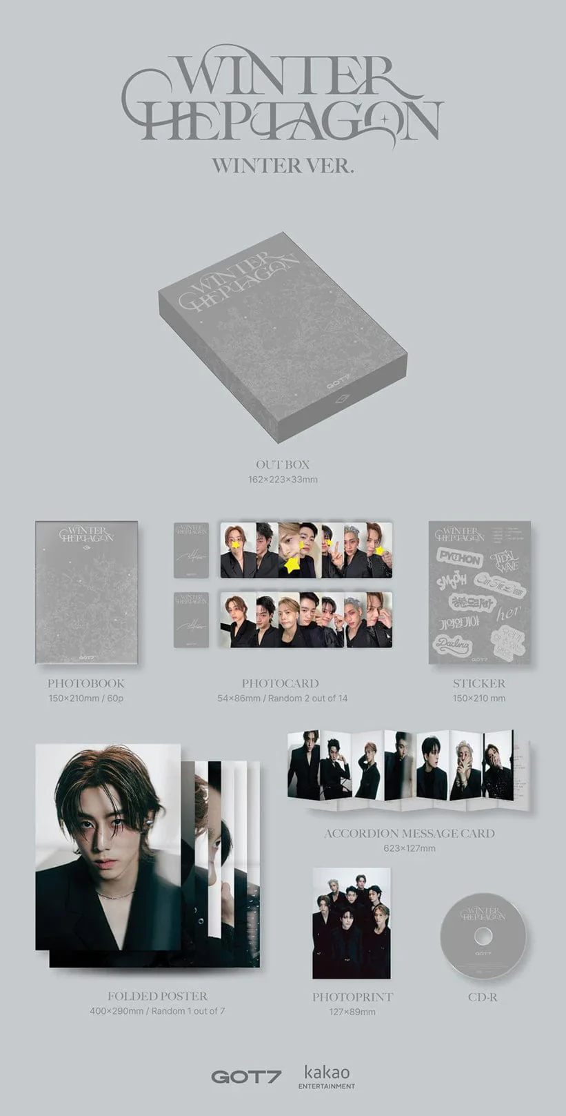 GOT7 - WINTER HEPTAGON - Image 3