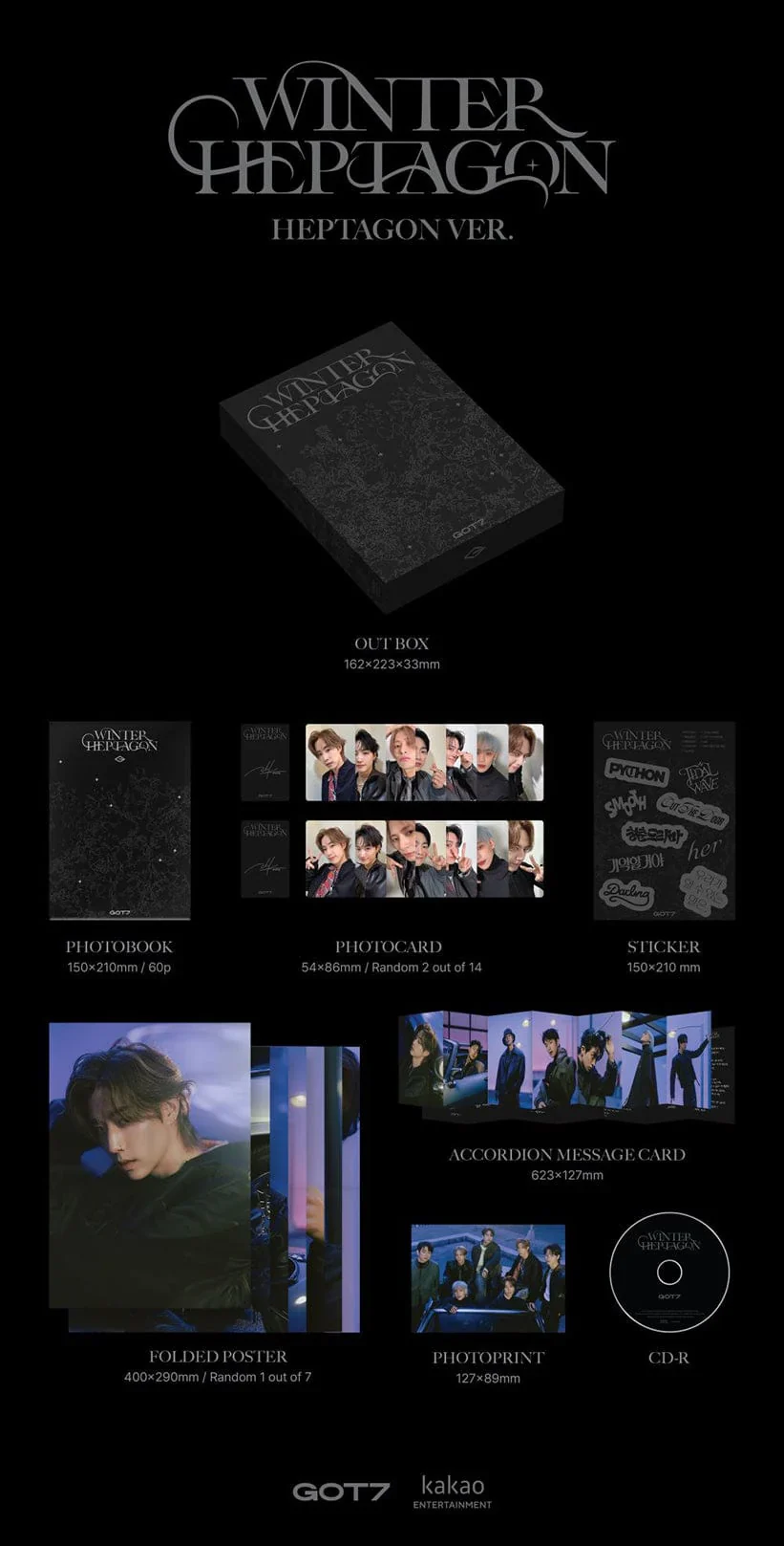 GOT7 - WINTER HEPTAGON - Image 5