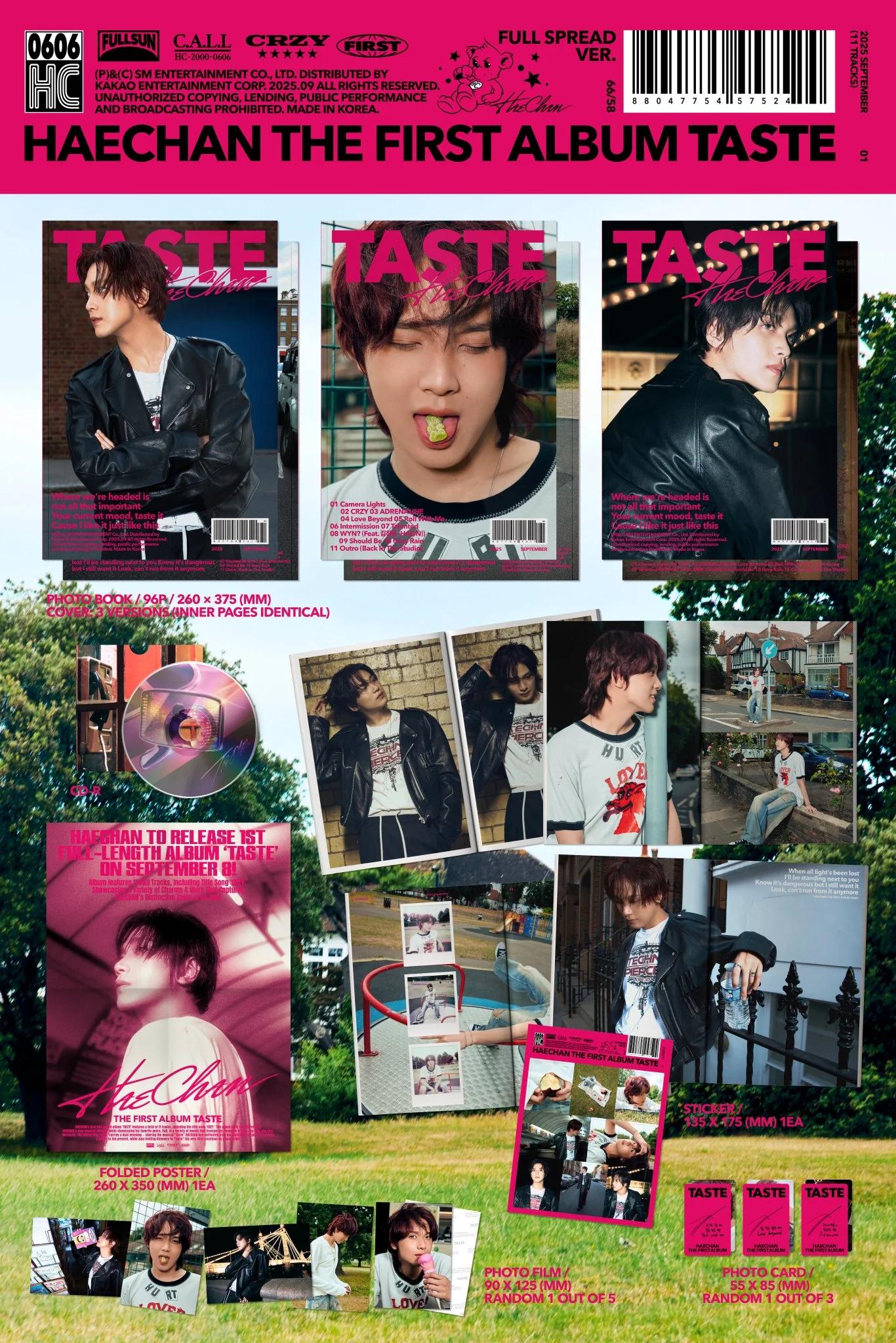 HAECHAN - TASTE (Full Spread Ver./Photobook Ver.) - Image 2