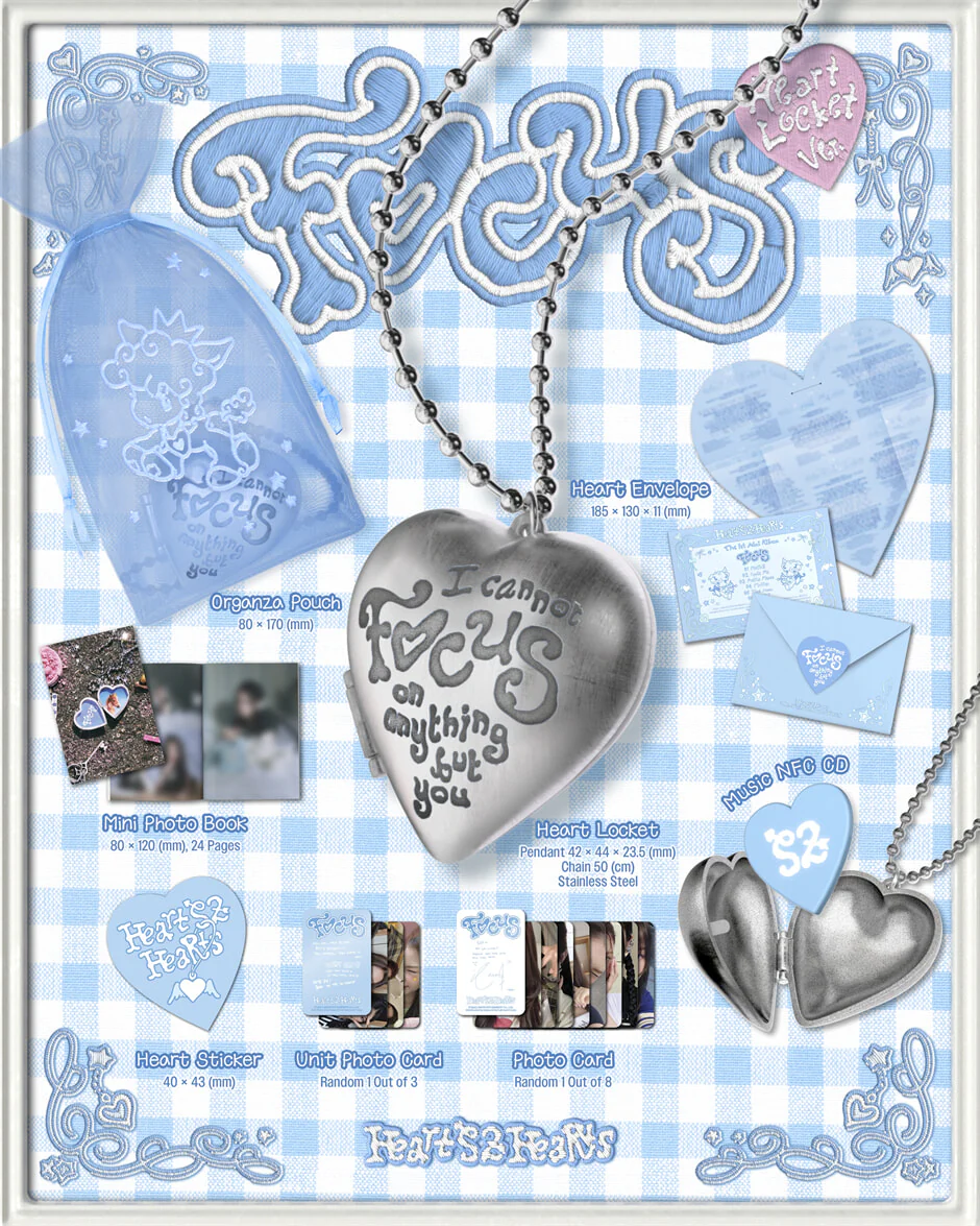 Hearts2Hearts - FOCUS (Heart Locket Ver.) - Image 2