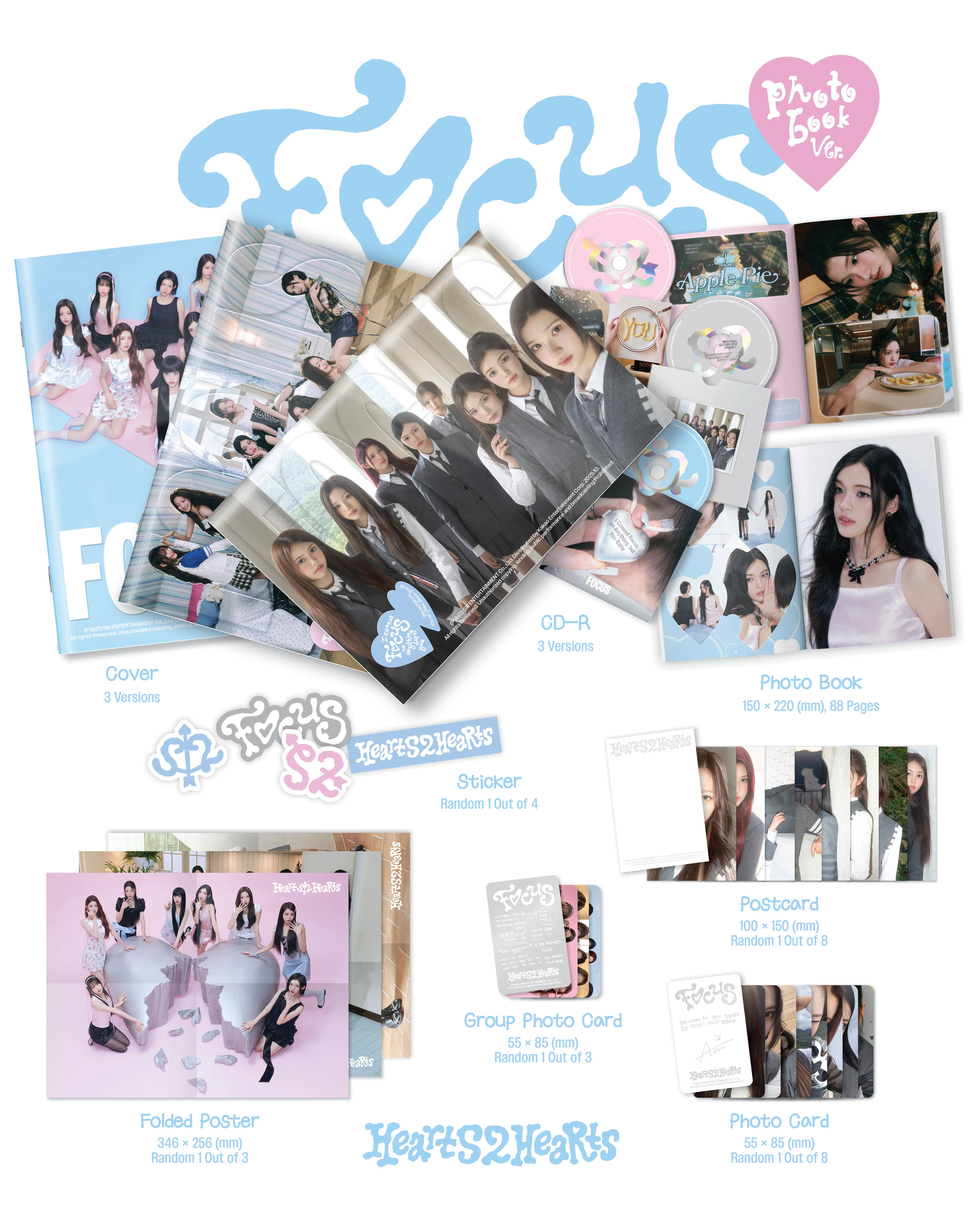 Hearts2Hearts - FOCUS (Photobook Ver.) - Image 2