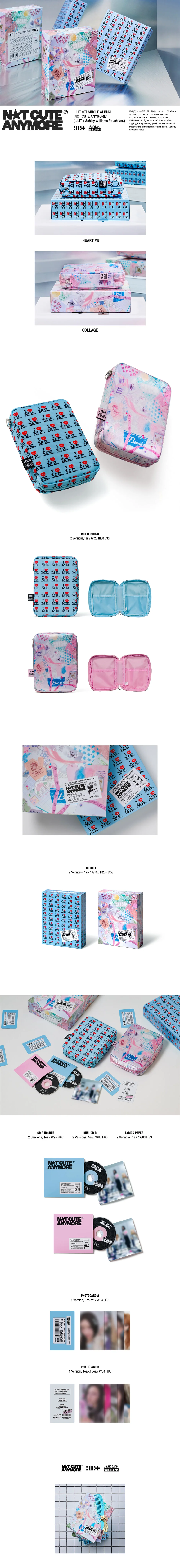 ILLIT - NOT CUTE ANYMORE (ILLIT x Ashley Williams Pouch Ver.) - Image 2