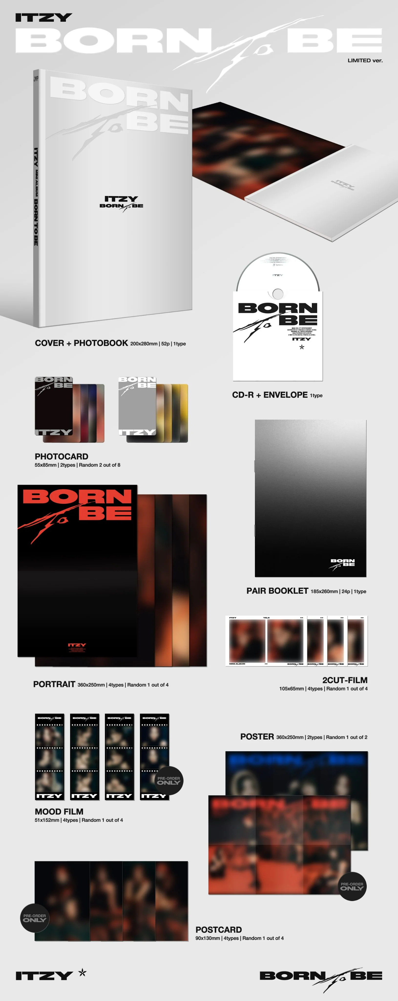 ITZY - BORN TO BE (Limited Ver) - Image 2