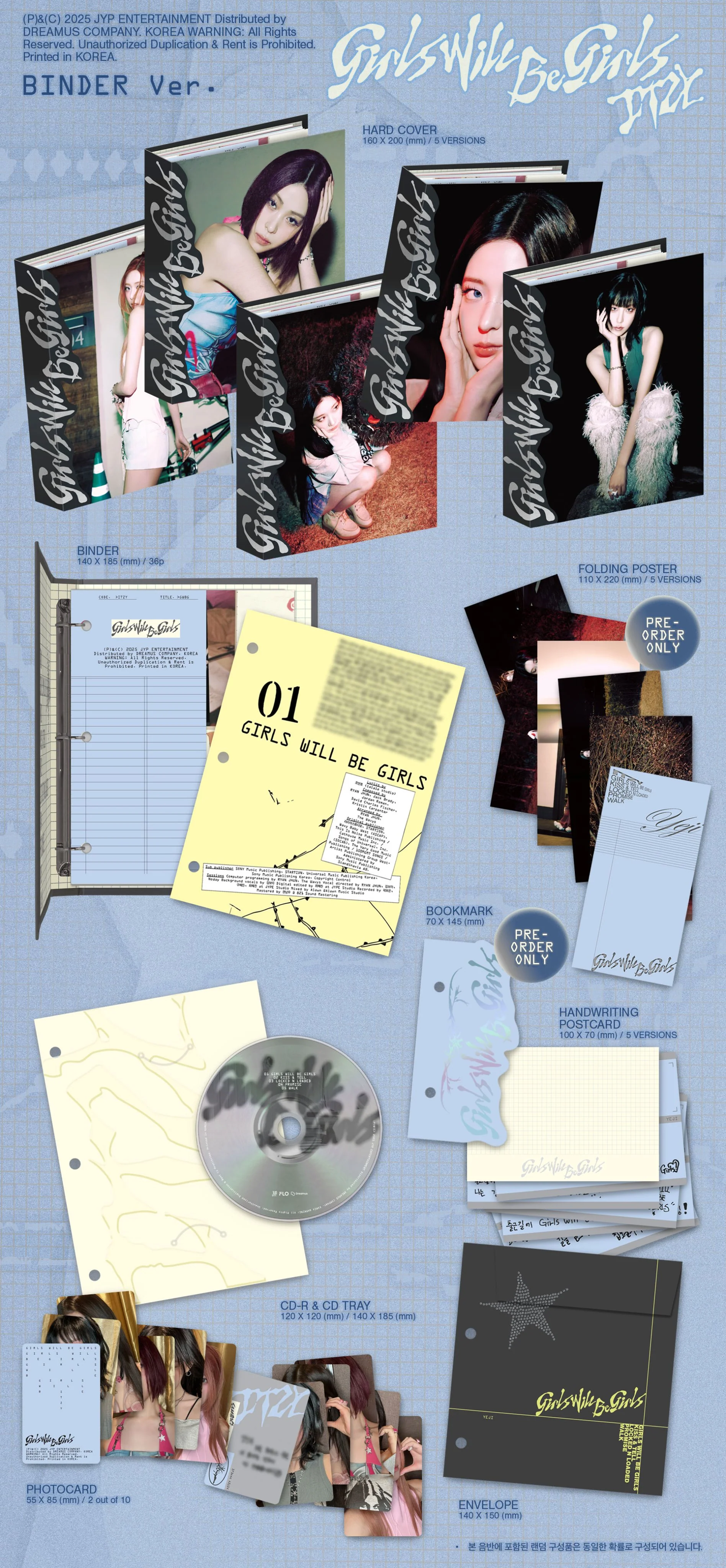 ITZY - Girls Will Be Girls (Binder Ver) - Image 2