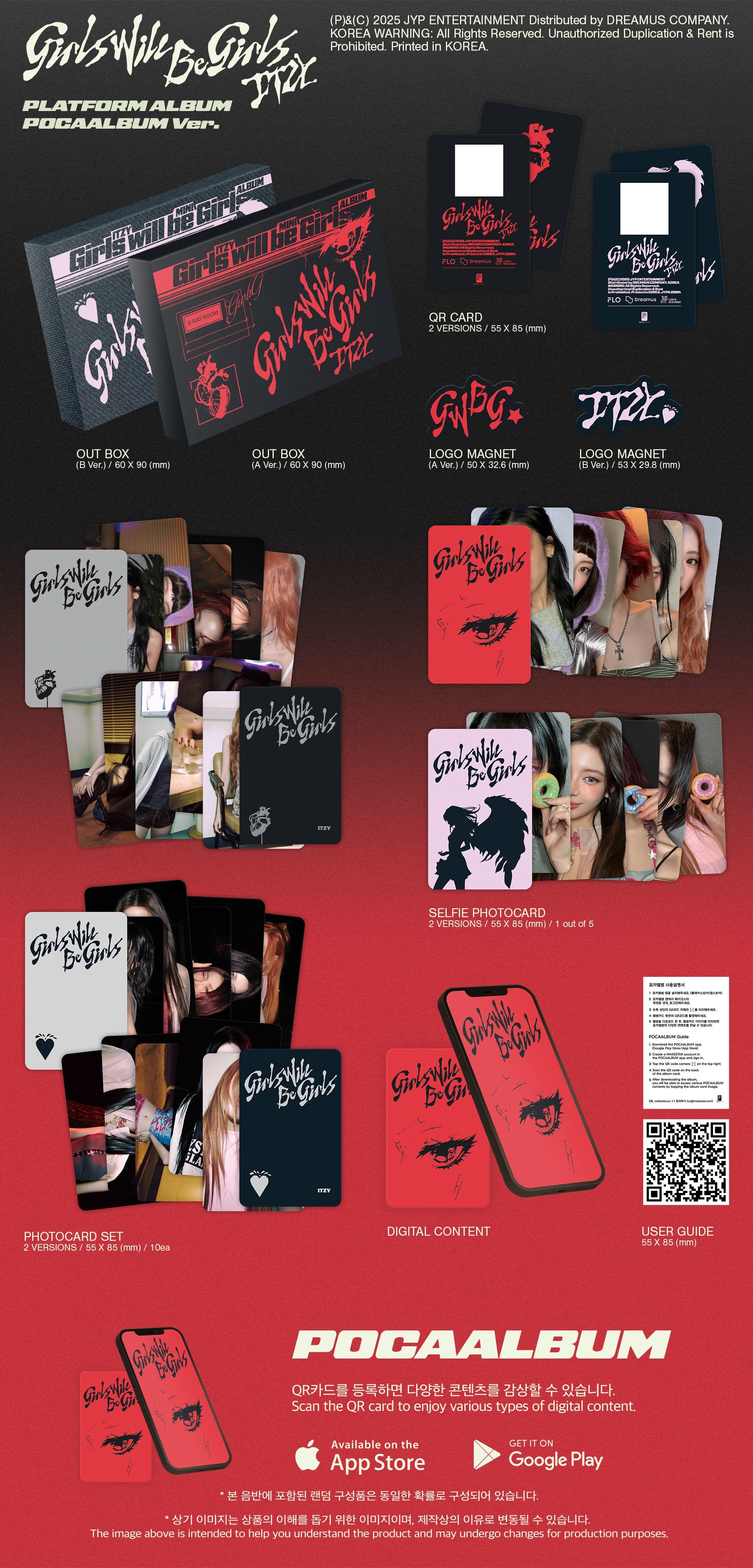ITZY - Girls Will Be Girls (POCAALBUM/Platform Ver) - Image 2