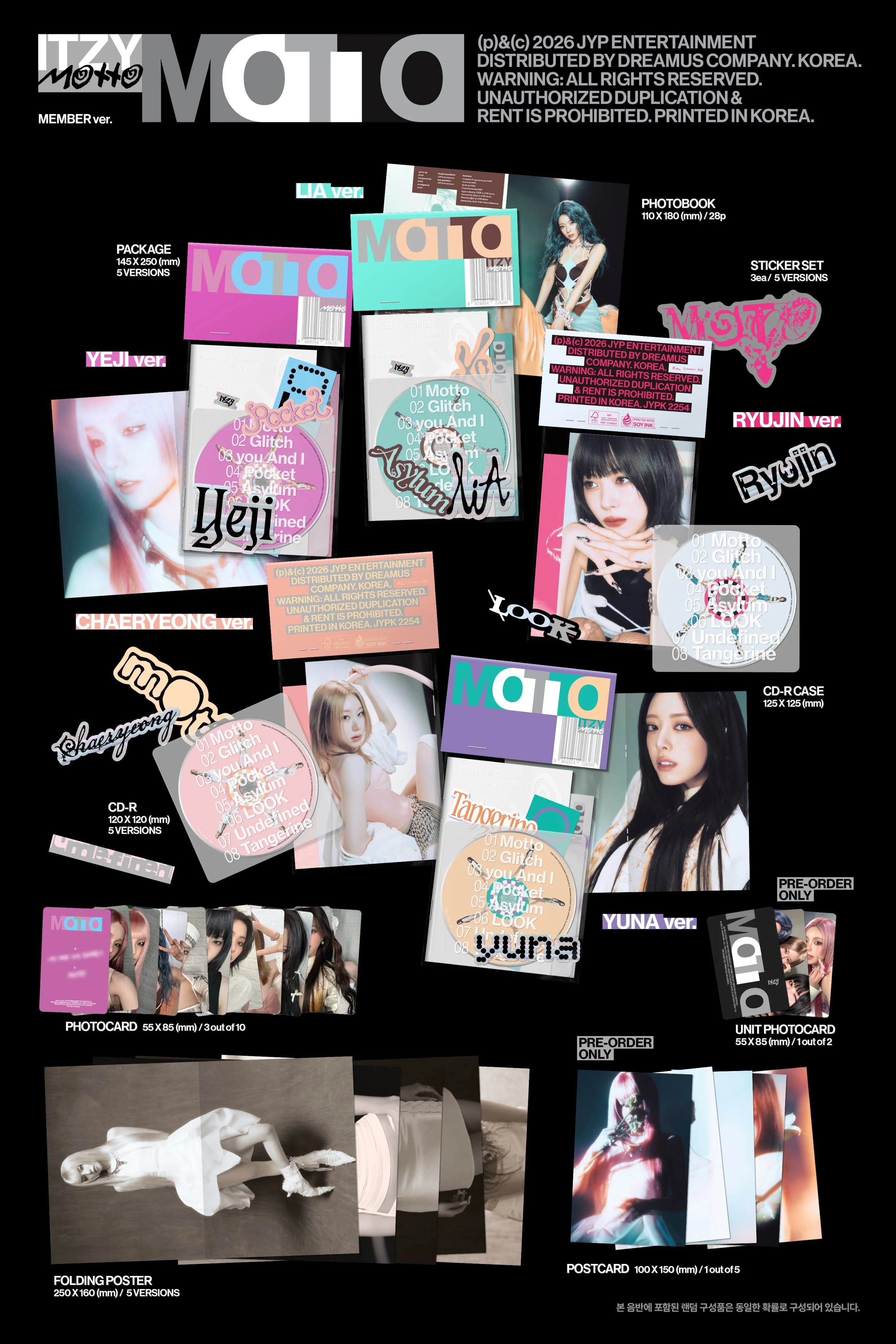 [PRE-ORDER] ITZY - MOTTO (Member Ver.) - Image 2