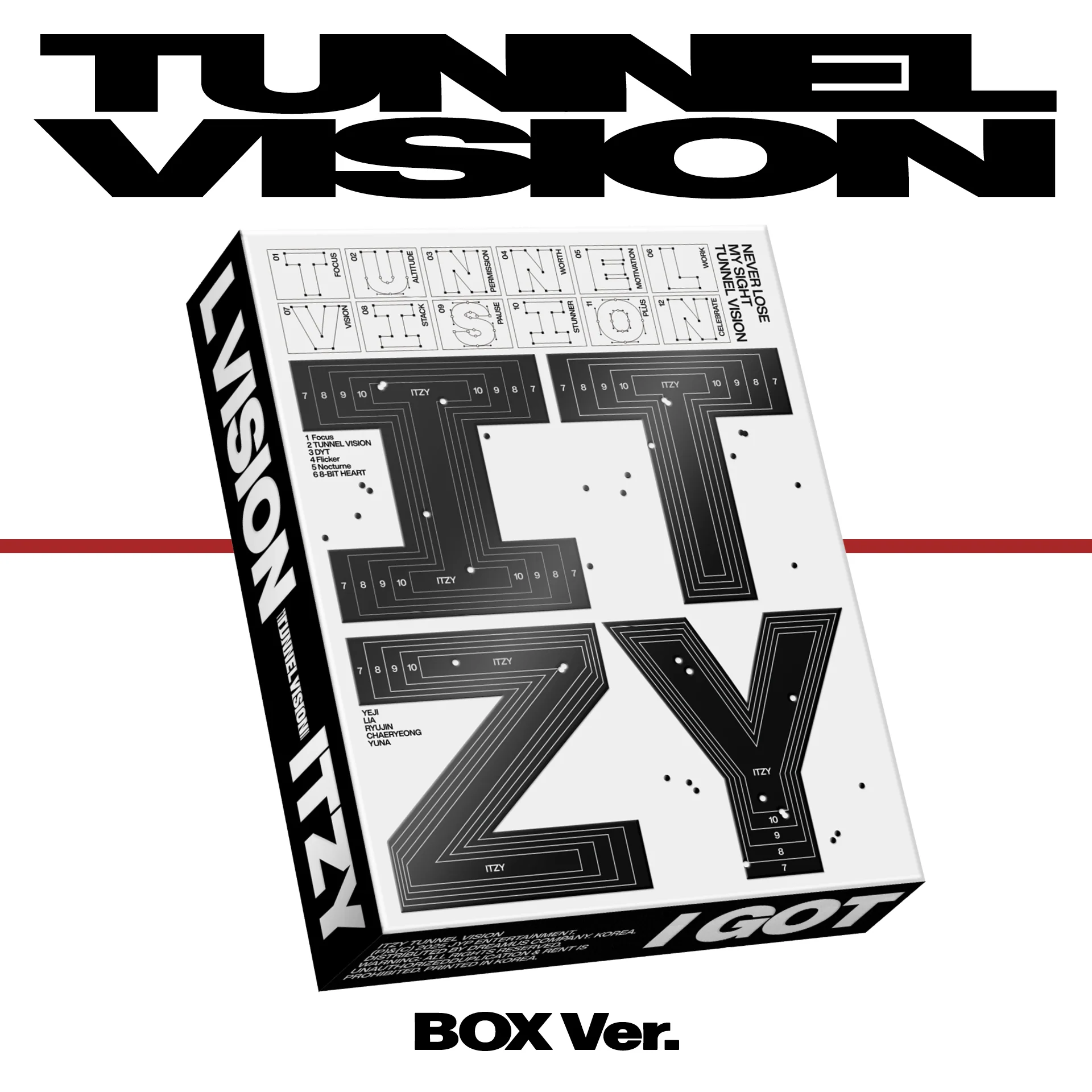 ITZY - TUNNEL VISION (Box Ver.)