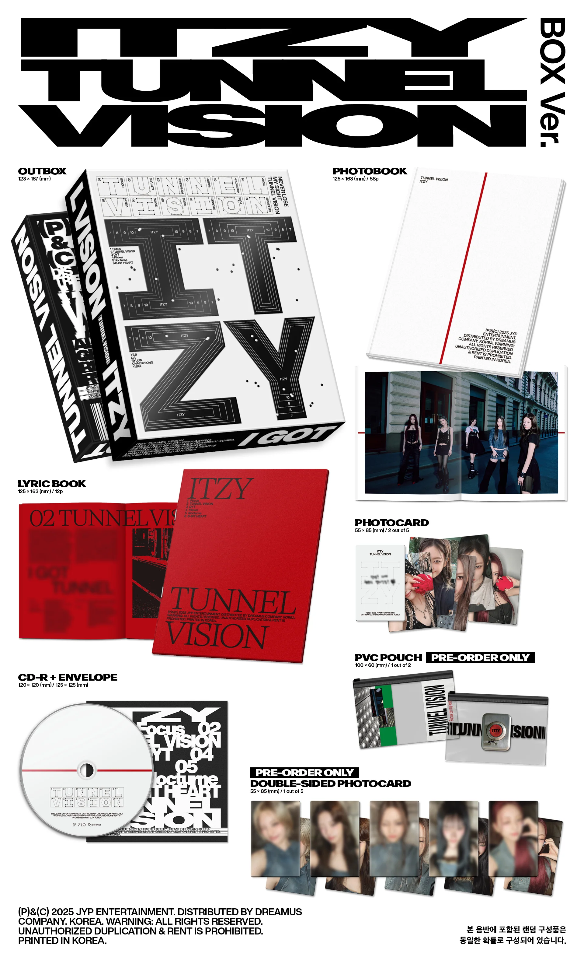 ITZY - TUNNEL VISION (Box Ver.) - Image 2