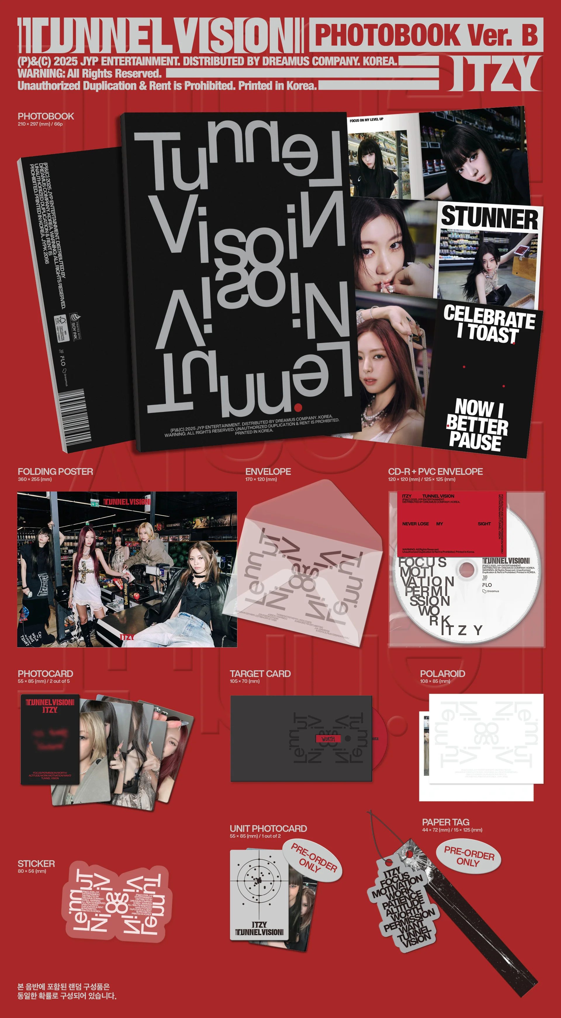 ITZY - TUNNEL VISION (Photobook Ver.) - Image 5