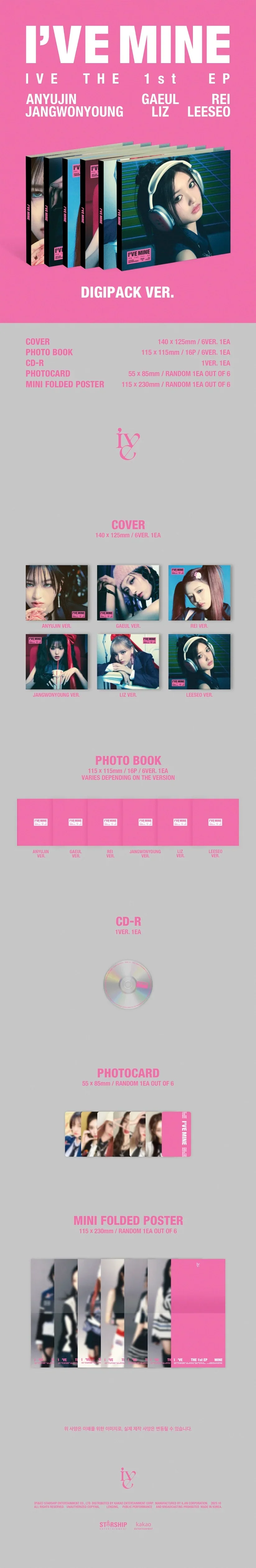 IVE - IVE MINE (Digipack Ver) - Image 2