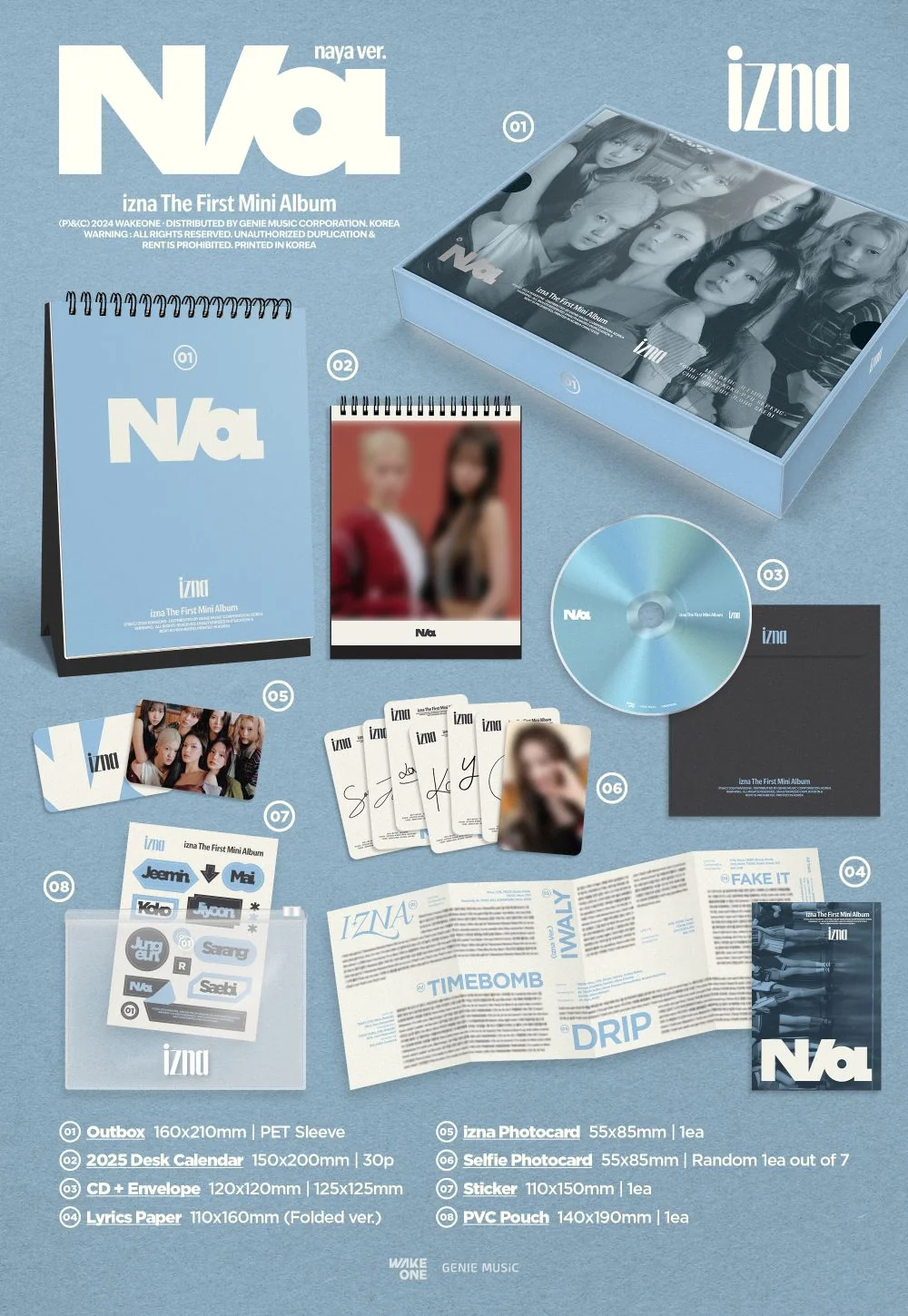 IZNA - N/a (2025 Calendar ver) - Image 2