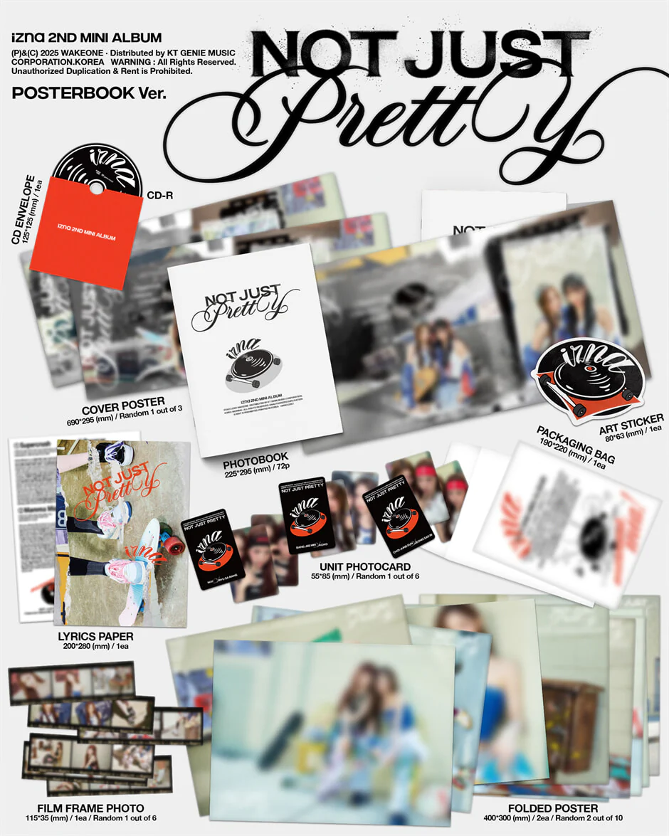 izna - Not Just Pretty (Poster Book Ver) - Image 2