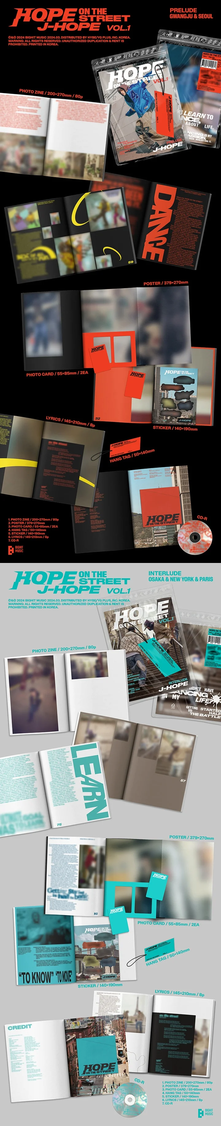 J-HOPE - HOPE ON THE STREET VOL.1 - Image 2