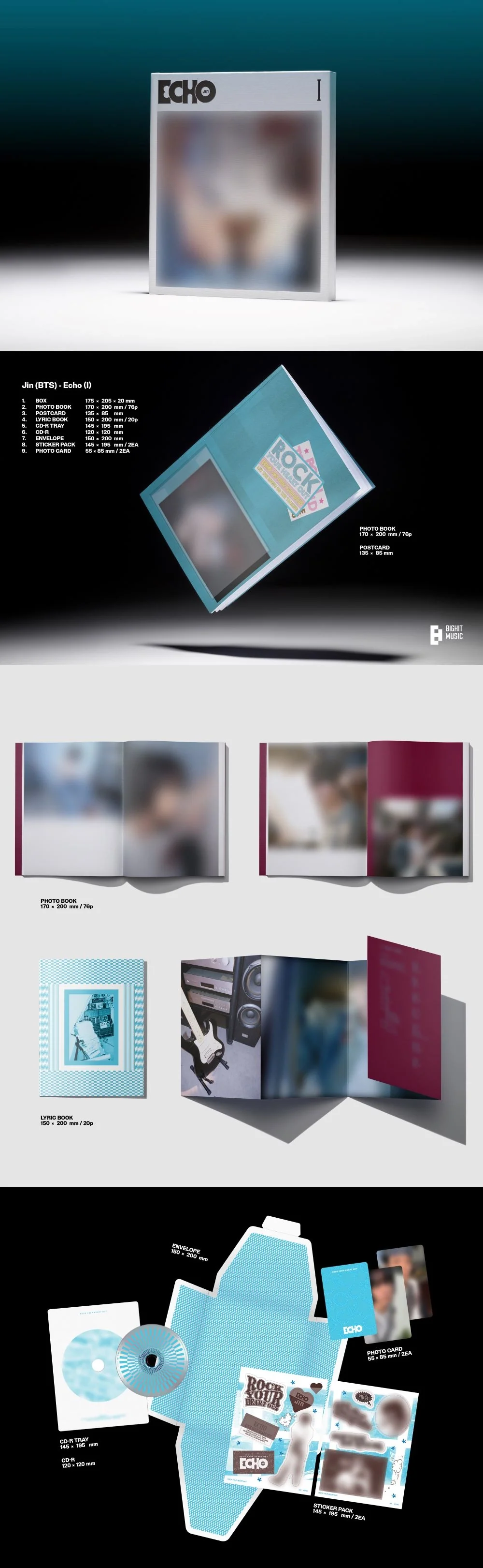 JIN - Echo (Photobook Ver.) - Image 2