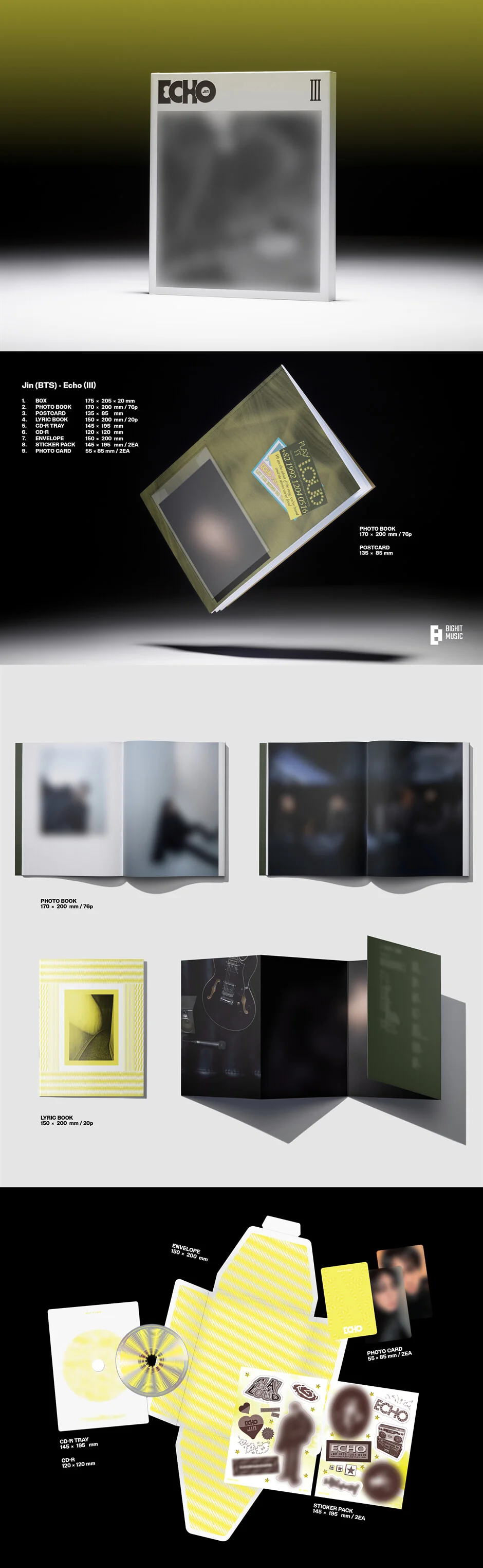 JIN - Echo (Photobook Ver.) - Image 3