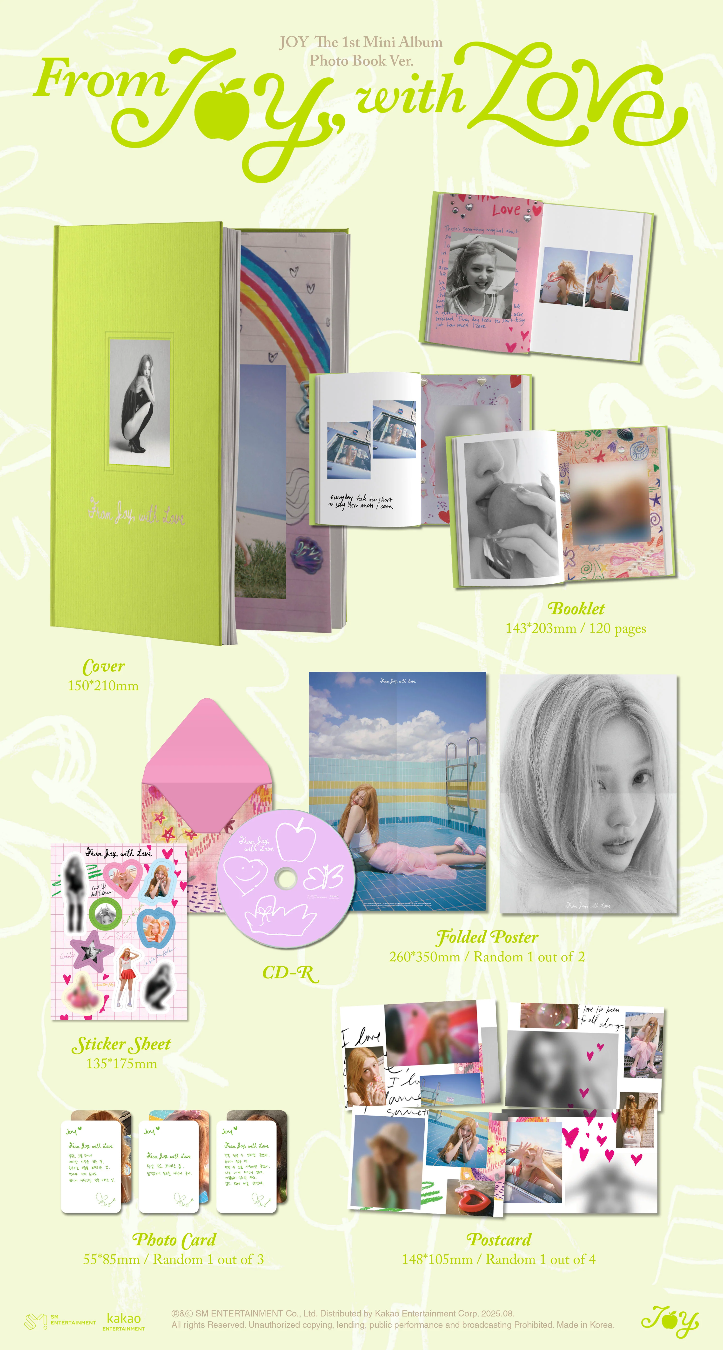 JOY - From JOY, with Love (Photobook Ver.) - Image 2