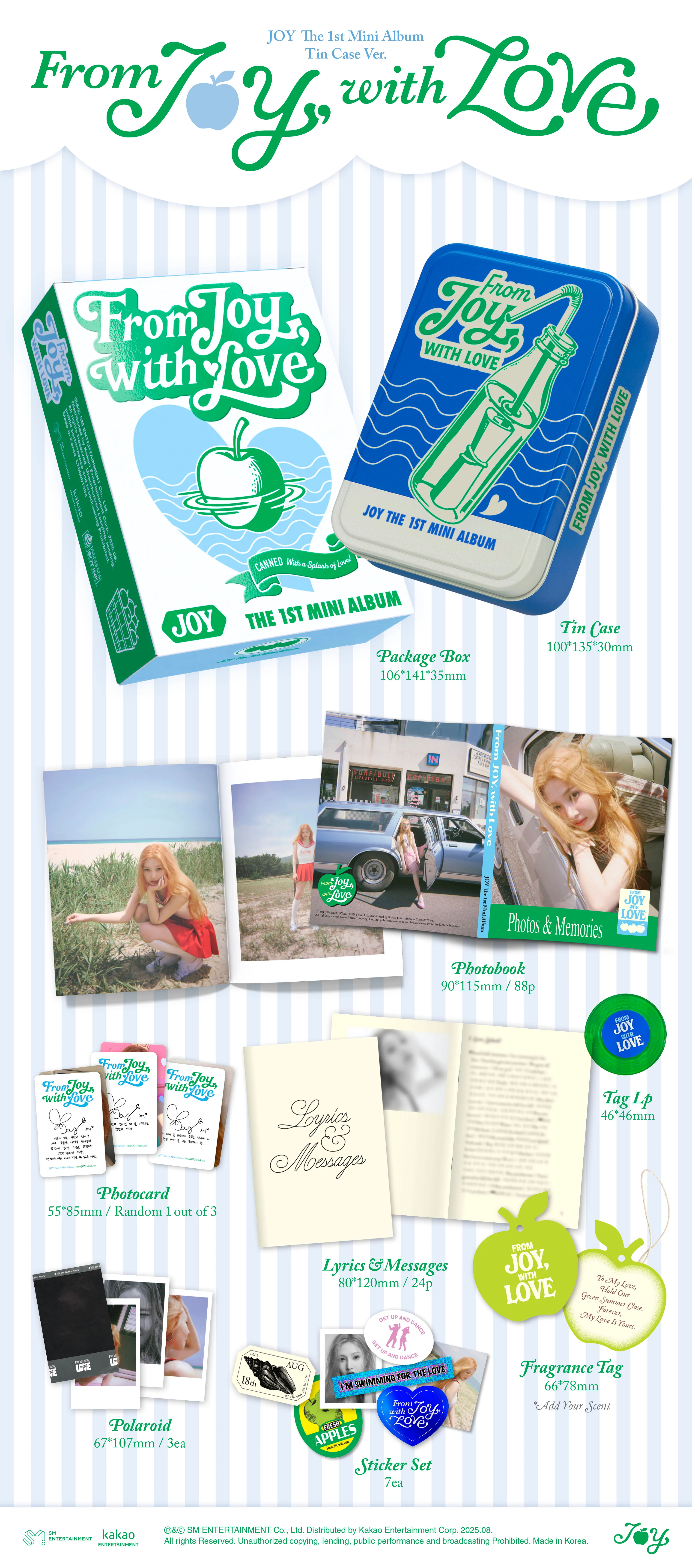 JOY - From JOY, with Love (Tin Case Ver.) - Image 2