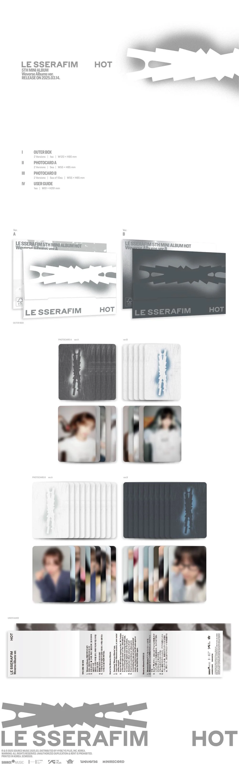 LE SSERAFIM - HOT (Weverse Ver) - Image 2