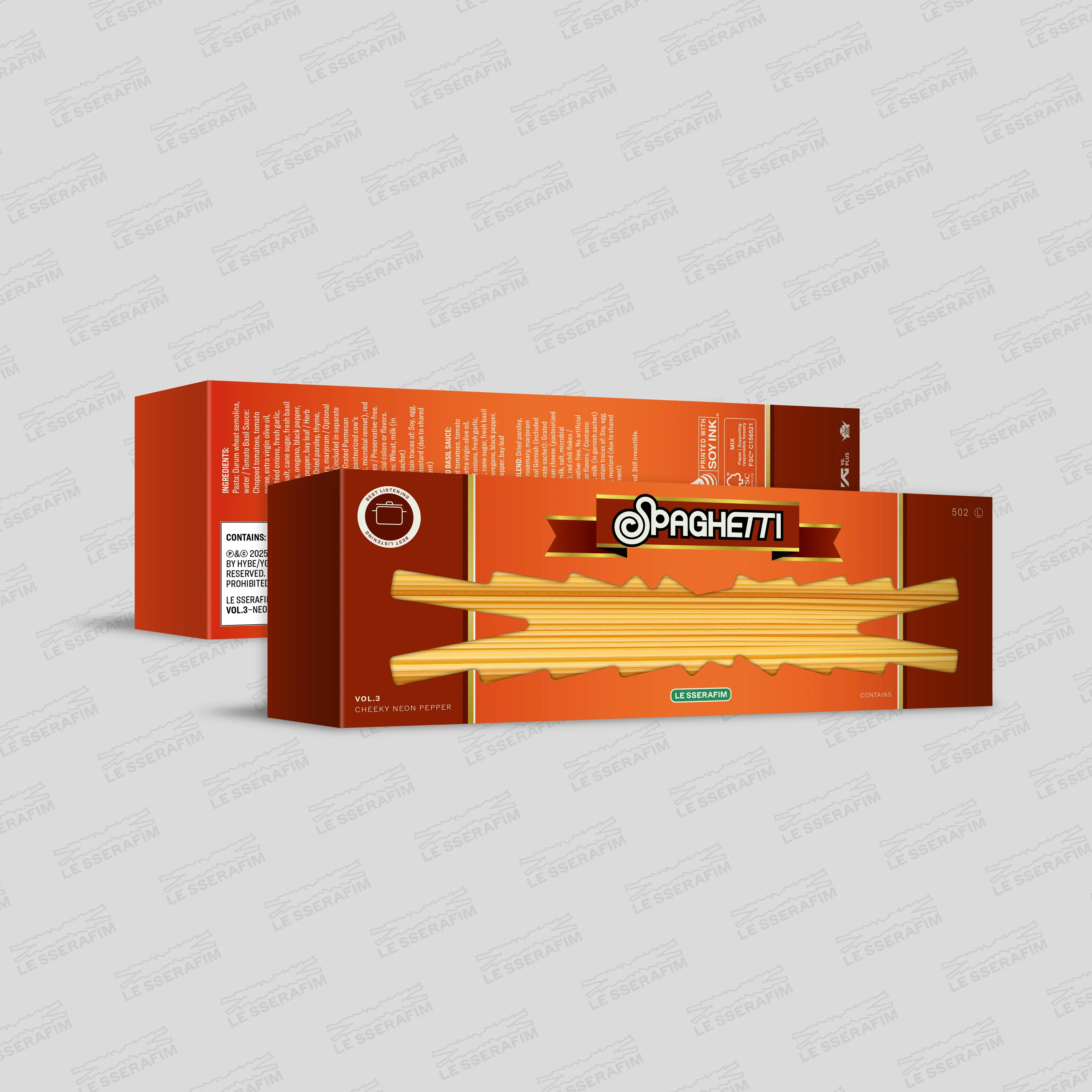 LE SSERAFIM - SPAGHETTI (Photobook Ver.) - Image 4