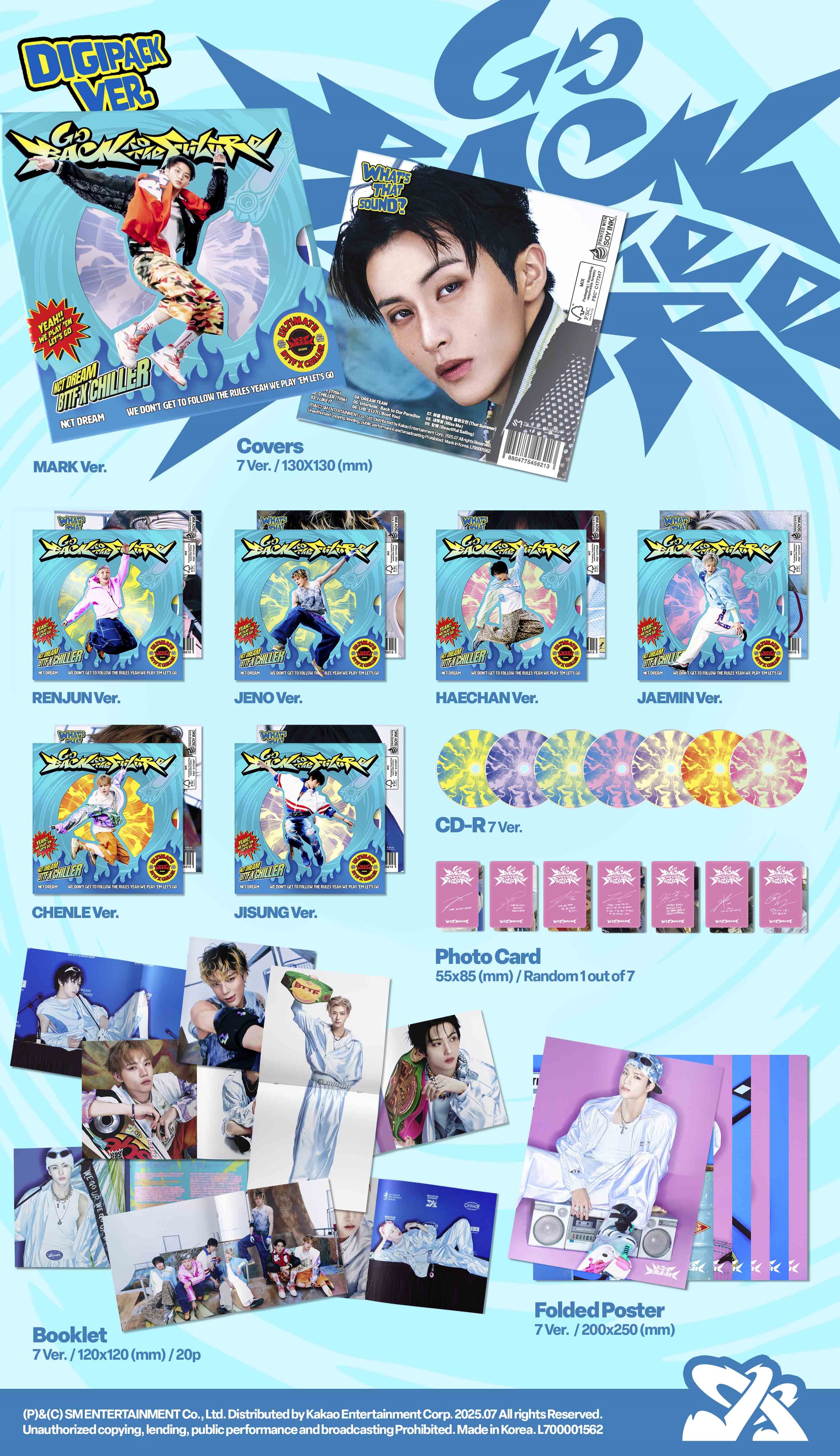 NCT DREAM - GO BACK TO THE FUTURE (Digipack Ver.) - Image 2