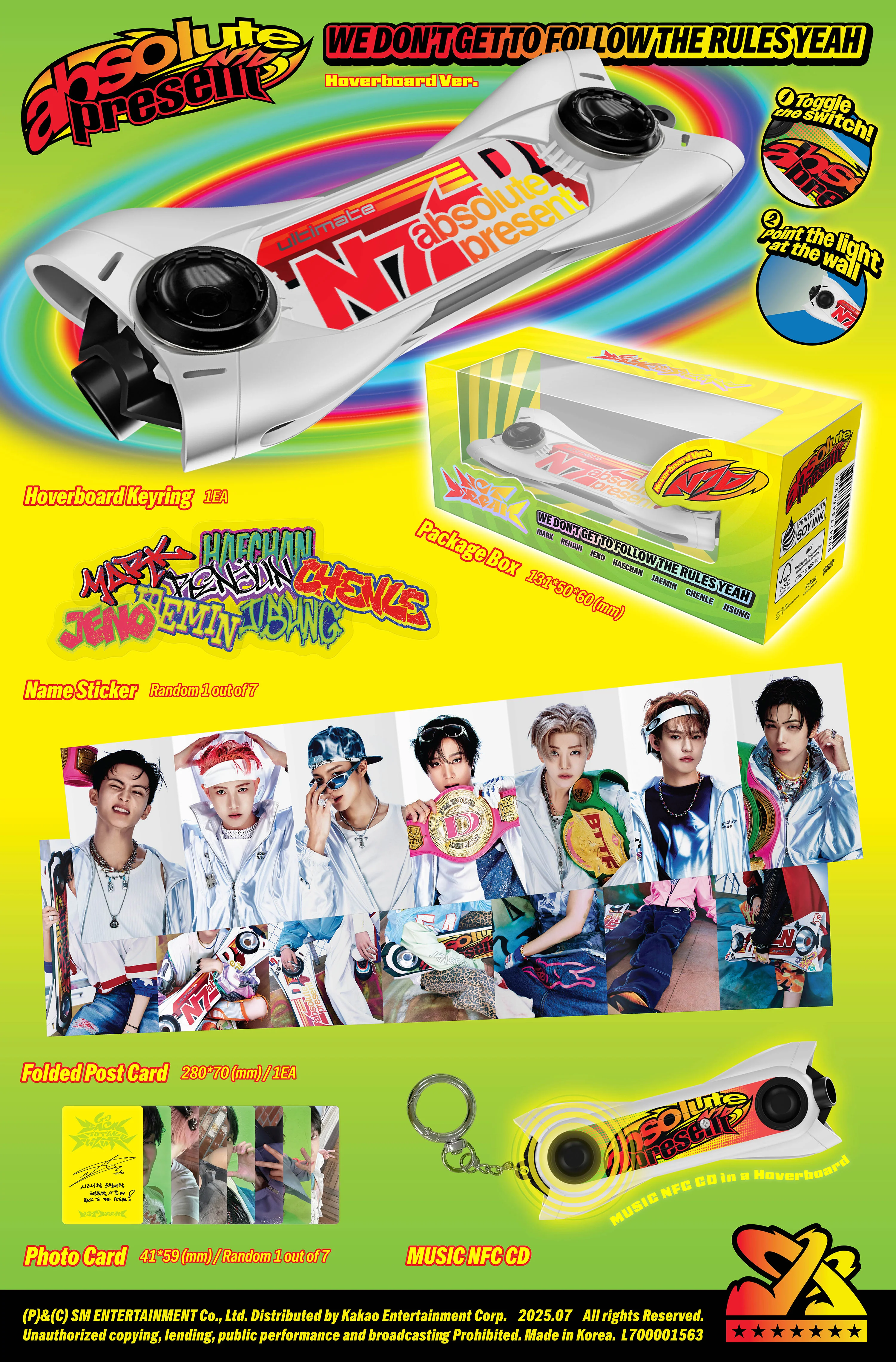 NCT DREAM - GO BACK TO THE FUTURE (Hoverboard Ver./Smart Album) - Image 2