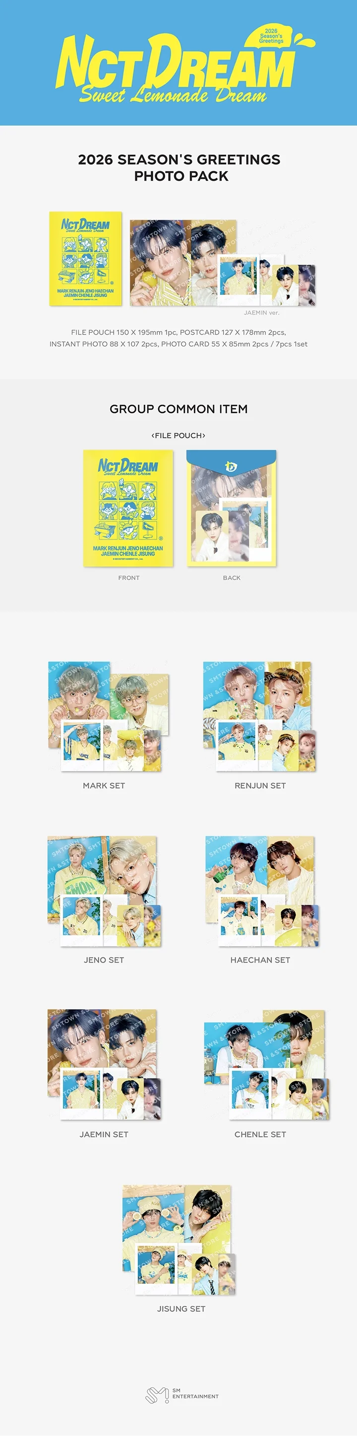 NCT Dream - Season's Greetings 2026 Photo Pack - Image 2