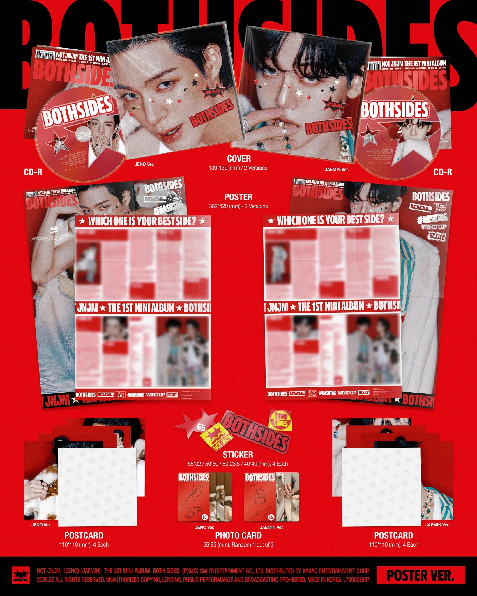 NCT JNJM - BOTH SIDES (Poster Ver.) - Image 2