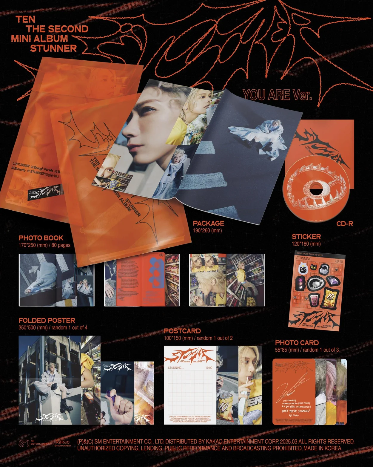 TEN - STUNNER (Pack Book Ver.) - Image 2