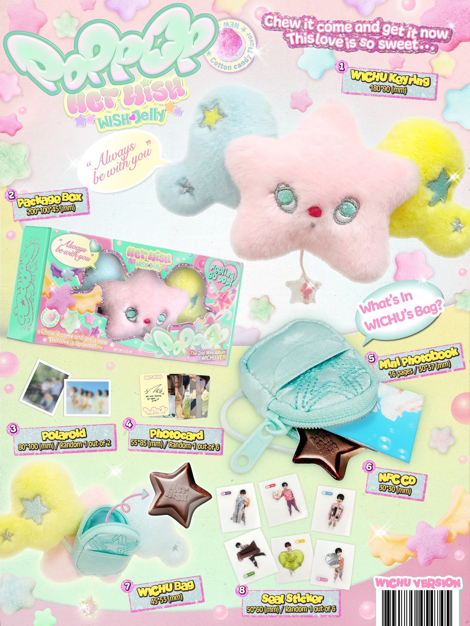 NCT WISH - POPPOP (Wichu Ver) - Image 2