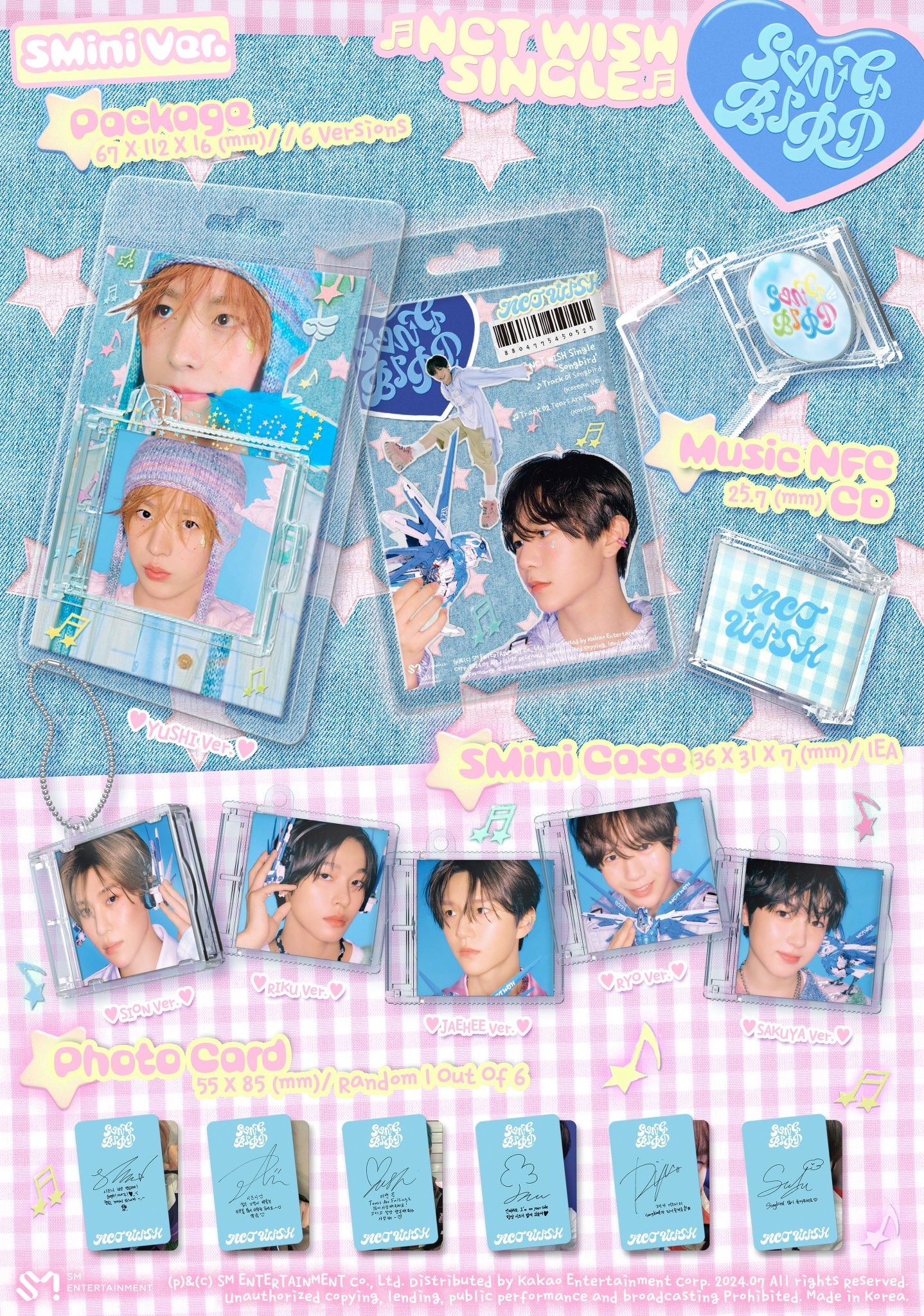 NCT WISH - SONGBIRD (SMini Ver) - Image 2