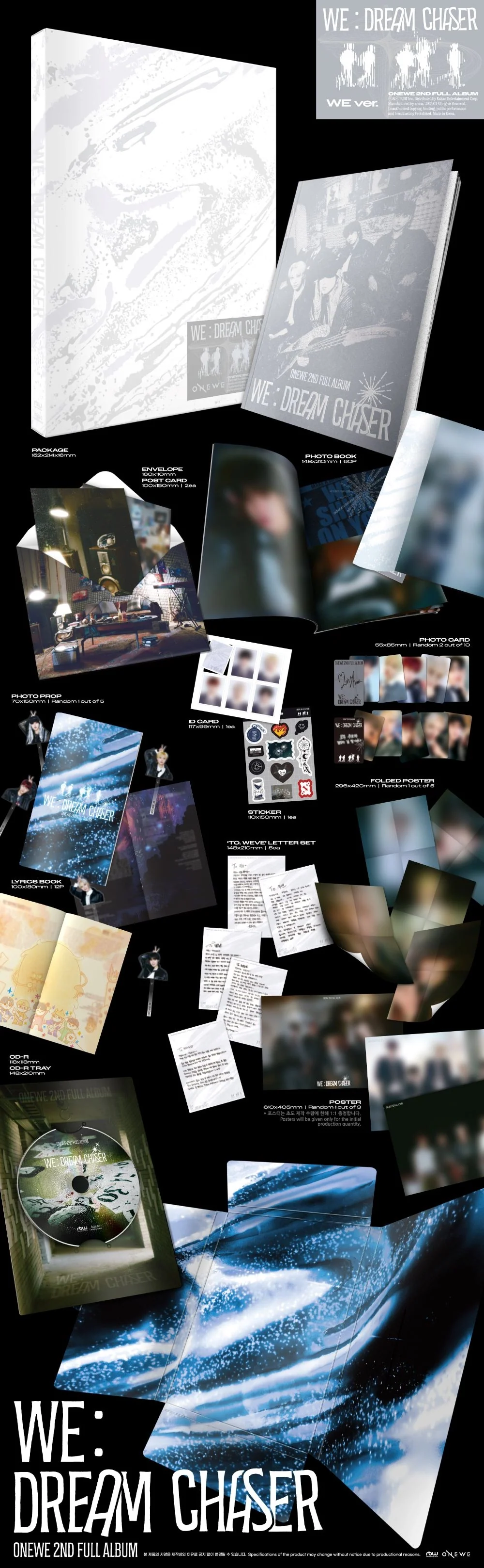 ONEWE - WE : Dream Chaser (WE Ver) - Image 2