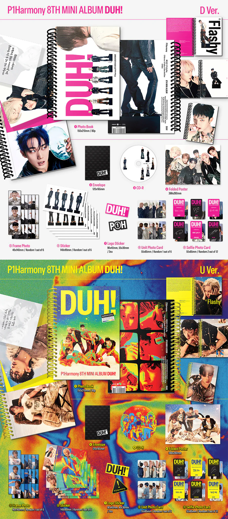 P1HARMONY - DUH! (Photobook Ver) - Image 2
