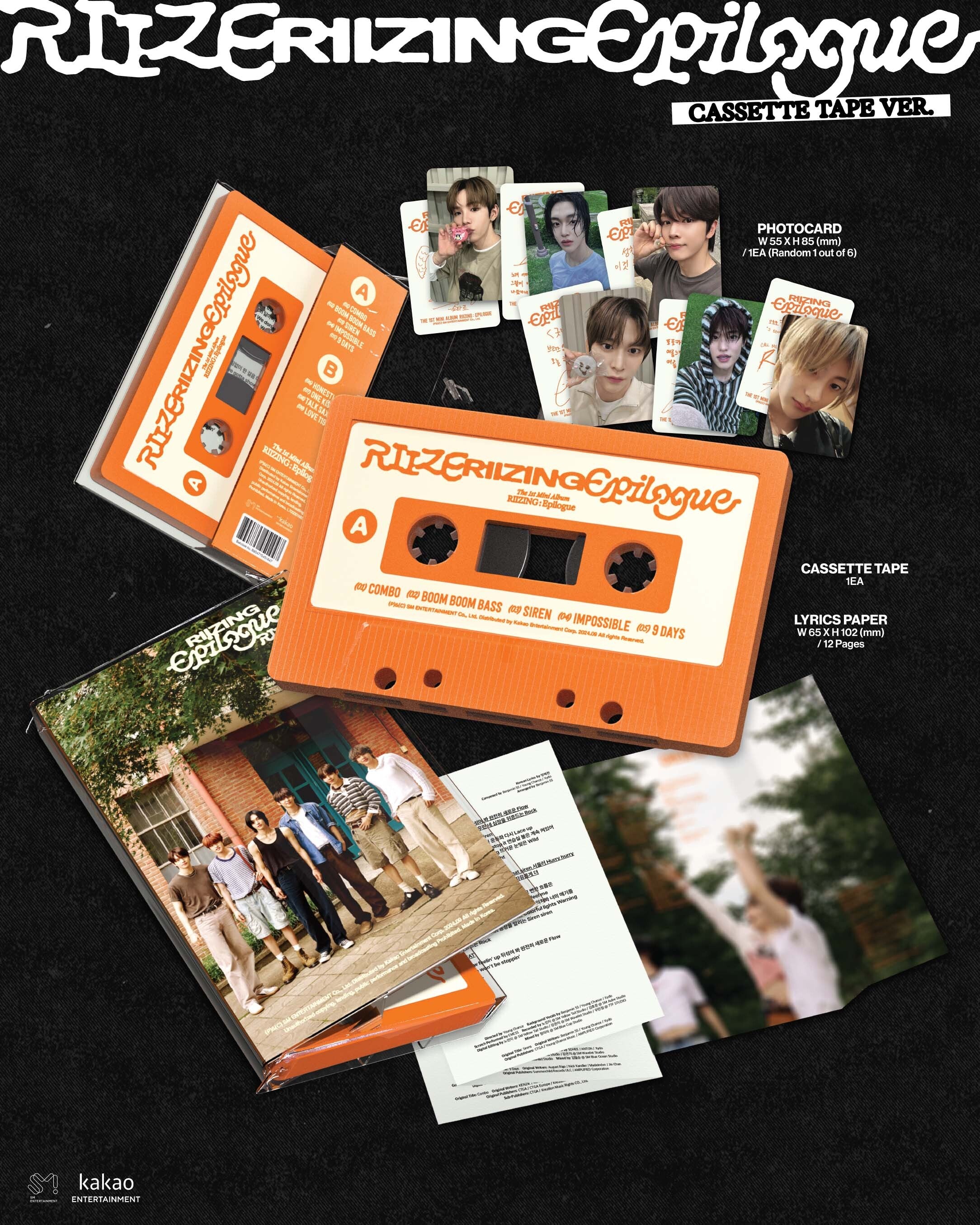 RIIZE - RIIZING : Epilogue (Cassette Tape Ver.) - Image 2