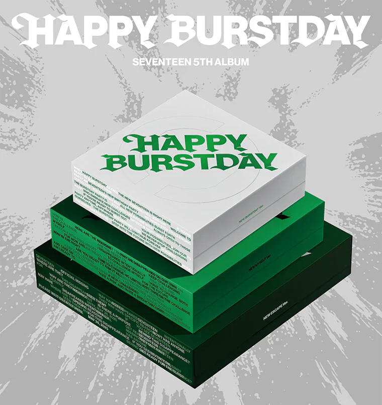 SEVENTEEN - HAPPY BURSTDAY (Photobook Ver.)